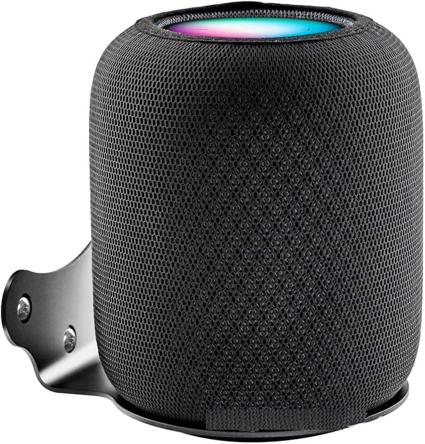 Soporte de pared para Apple HomePod 2 con gestión de cables integrada en color negro 8