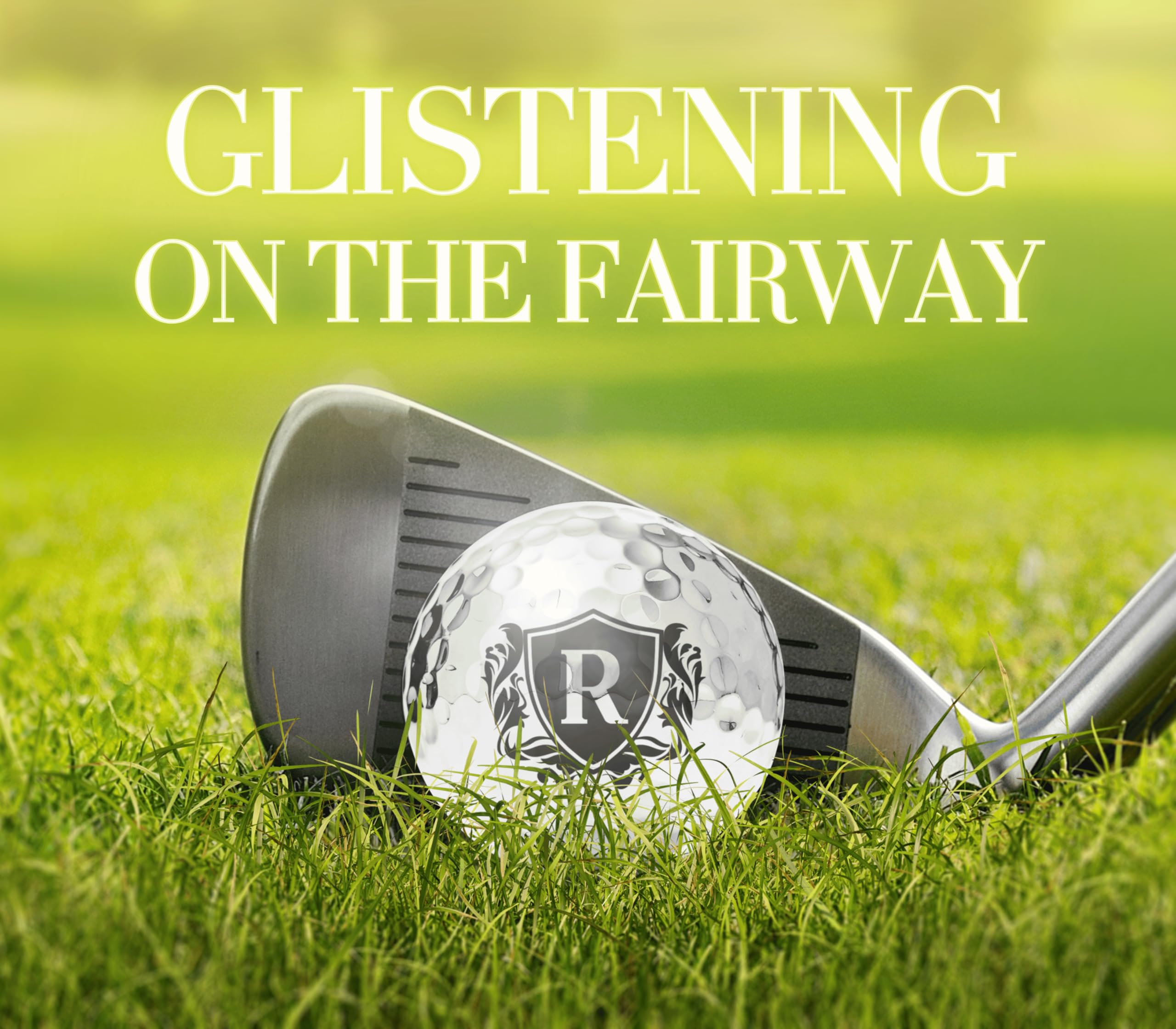 Pelotas de Golf Personalizadas Plateadas para Hombres Regalos únicos Accesorios Golfistas