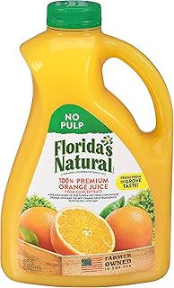 Florida's Natural Orange Juice No Pulp, 89 Fl Oz Bottle