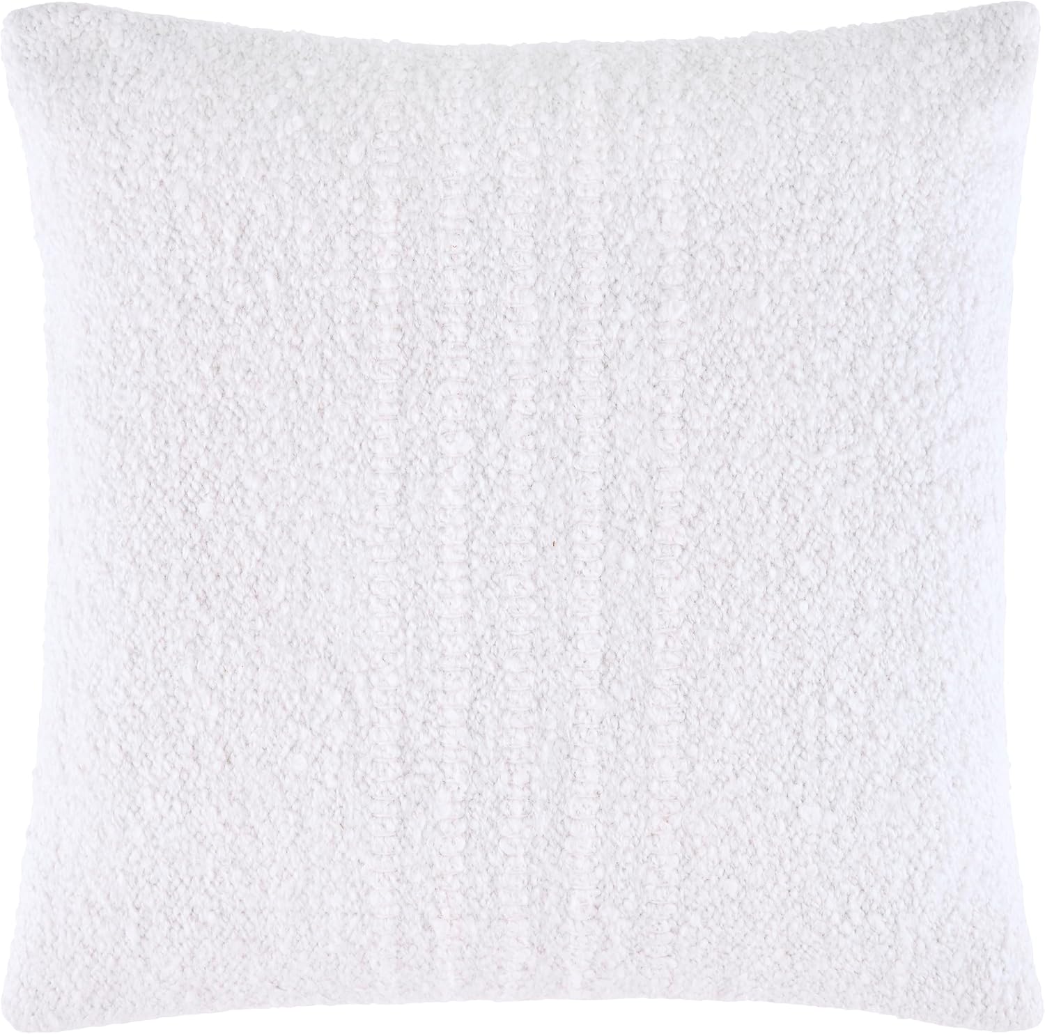 Livabliss Chandler885321 Pillows, 18" L x 18" W, Striped Grey