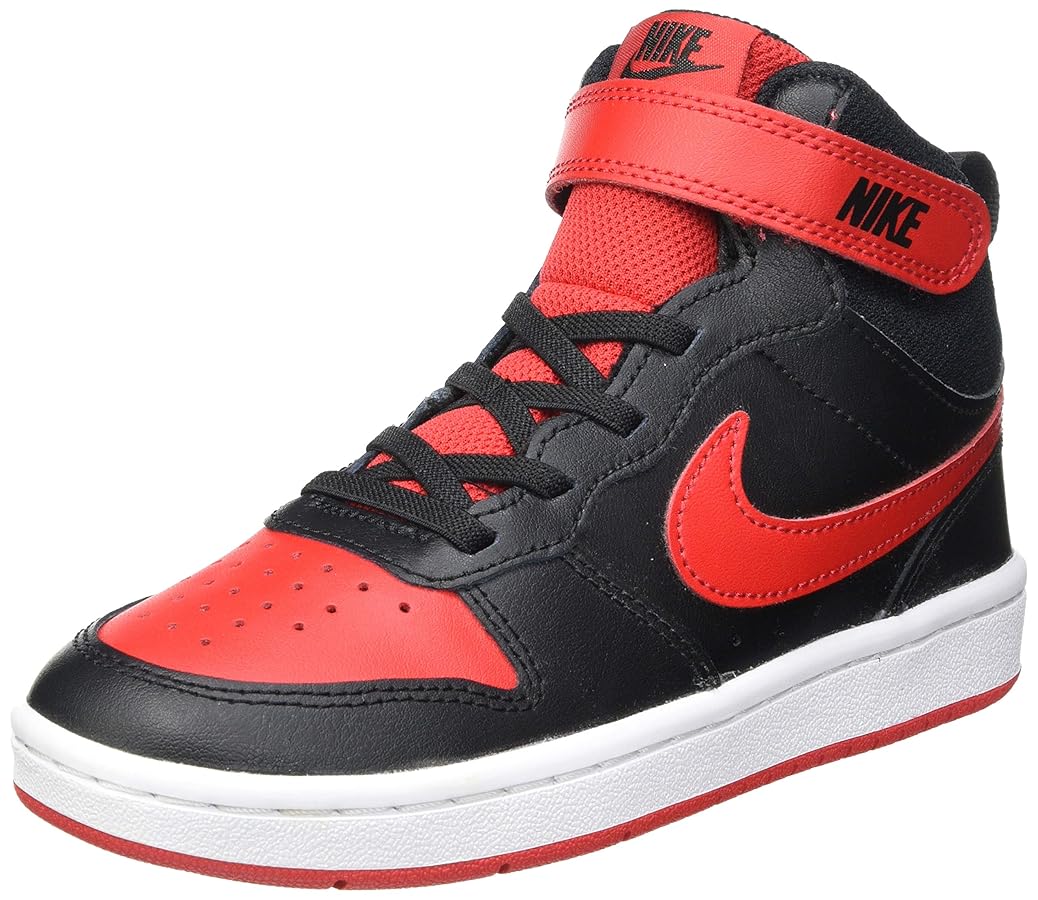NIKE COURT BOROUGH MID WTR PSV 21.5㎝ Nike Court Borough Mid 2 (PSV) Three-Quarter Tall Unisex