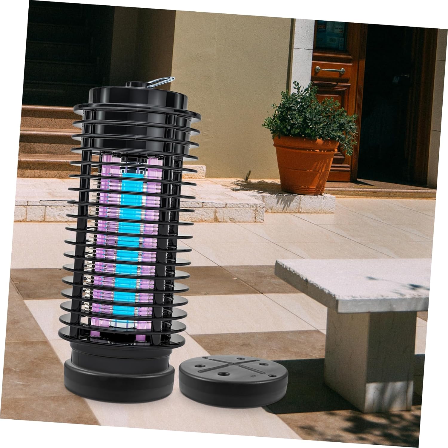 1set Outdoor Heater Base Weight Accessory for Patio Heater Easy to Assemble Lightweight Design for Garden Use