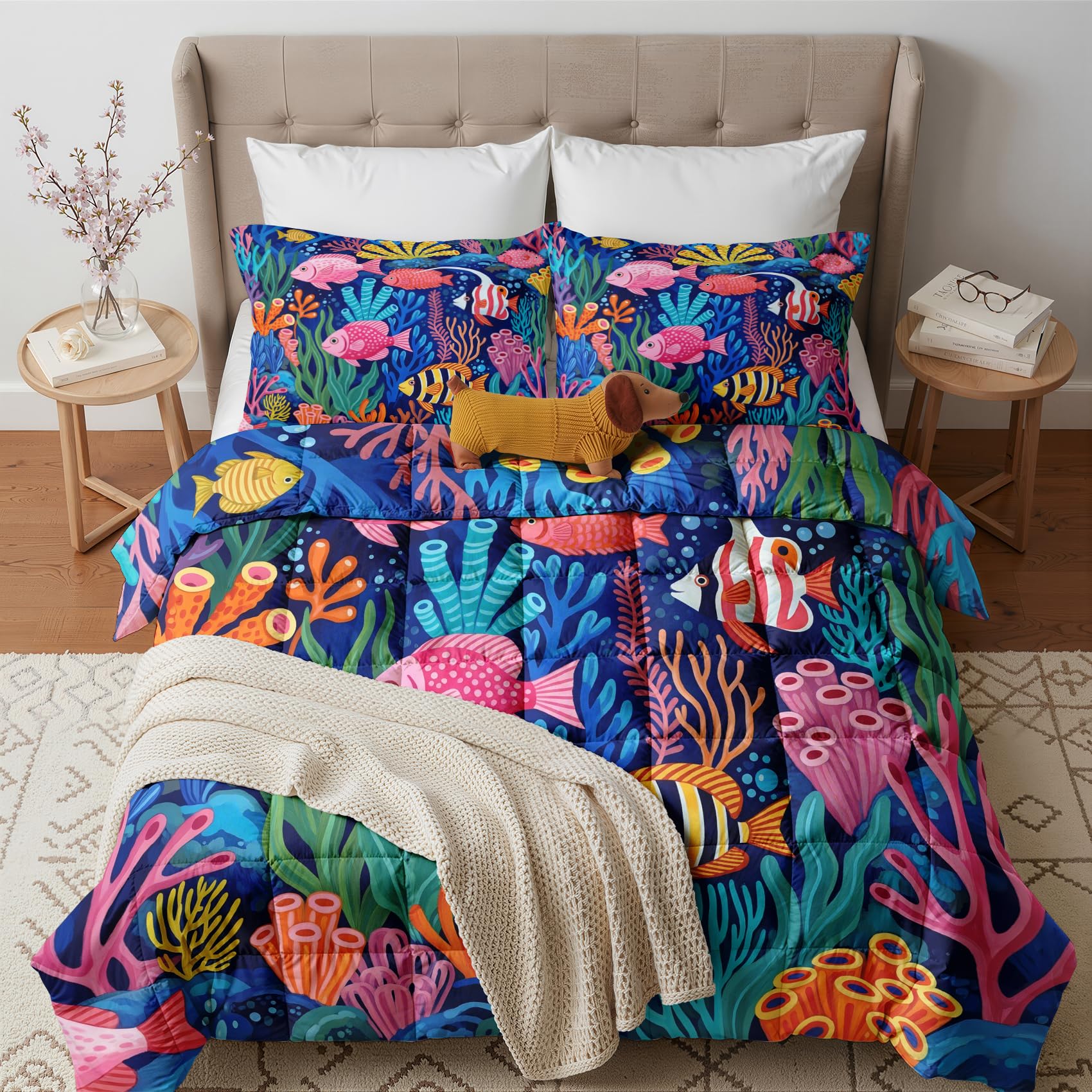 GEDAEUBA Underwater Duvet King Size 10.5 Tog