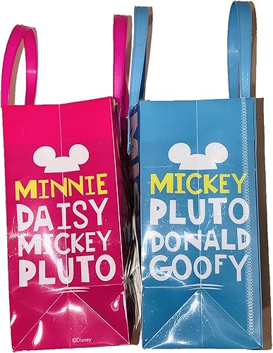 Miniatura 2 de 12 piezas Mickey Minnie & Friends 100% Happy Disney Cumpleaños Goody Gift Loot Favor Bolsas Suministros de Fiesta