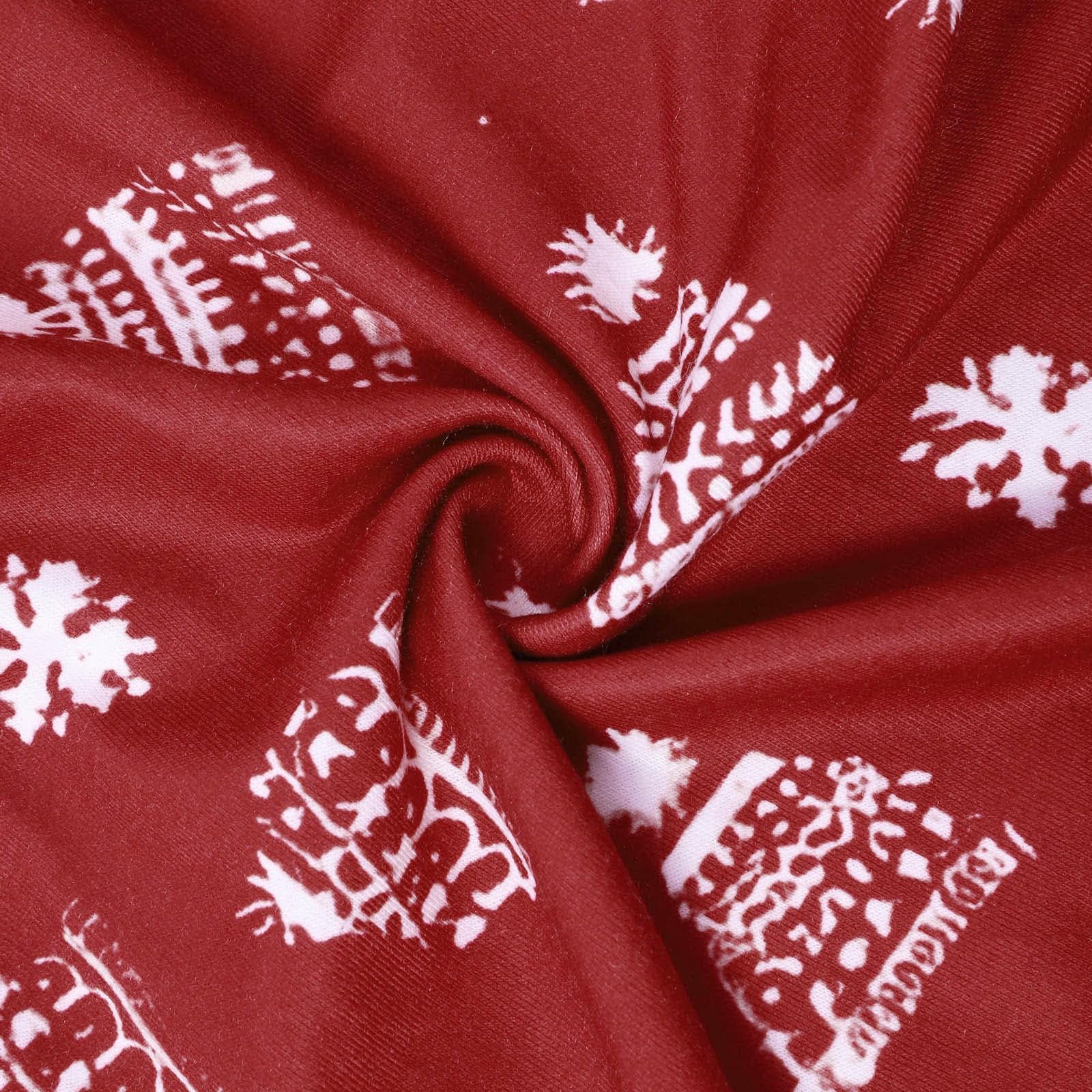 TEidea Pijama Mujer Invierno Pajama De Navidad Familiar: Ropa De Padre Familiar De Navidad, Ropa De Casa, PJ De Navidad para Familia