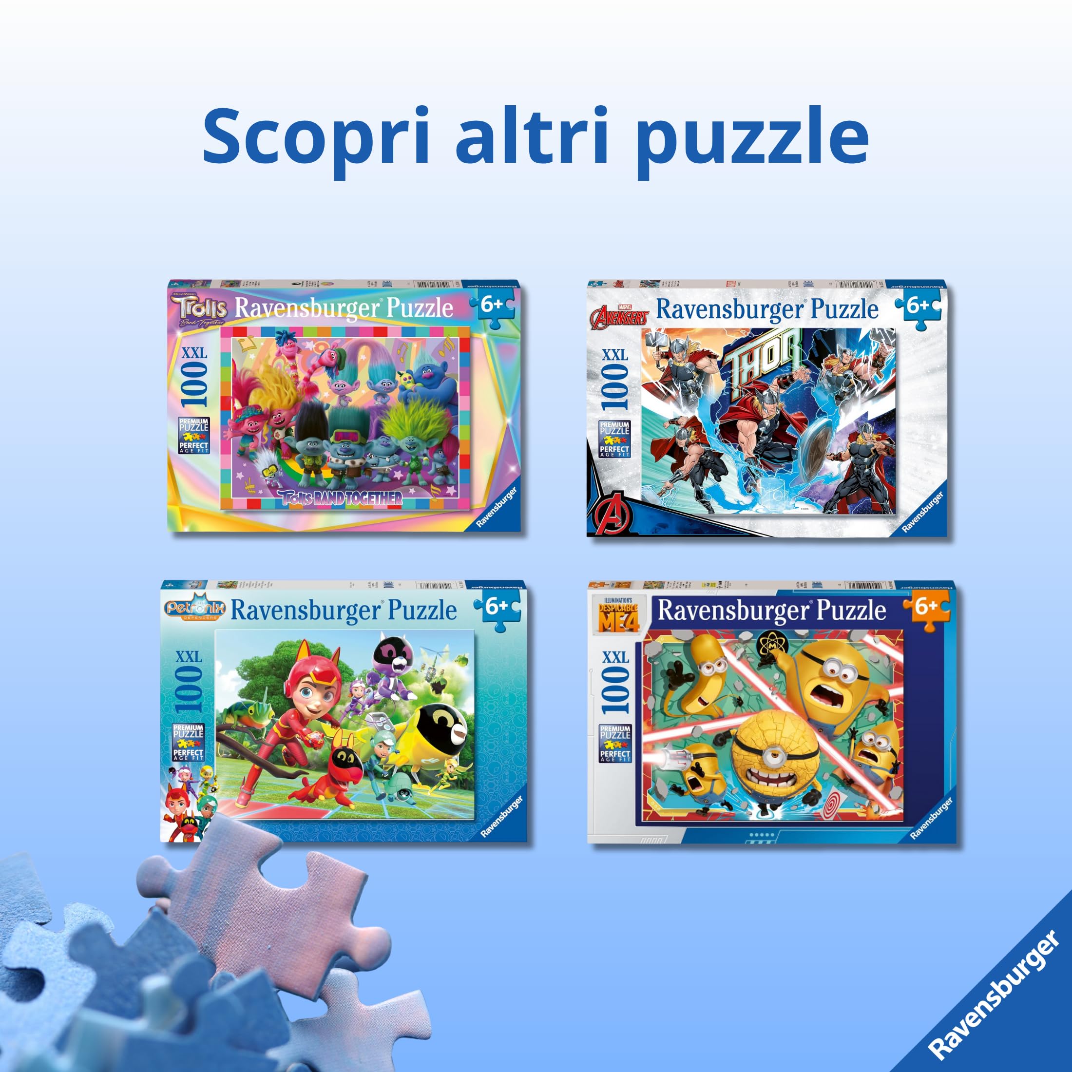 Ravensburger - Puzzles XXL Mappa Del Mondo | Puzzle 6 Anni In Su | Puzzle 100 Pezzi Per Bambini Da 6 Anni In Su | Puzzle Bambini 36 X 49 Cm | Puzzles stitch bambina