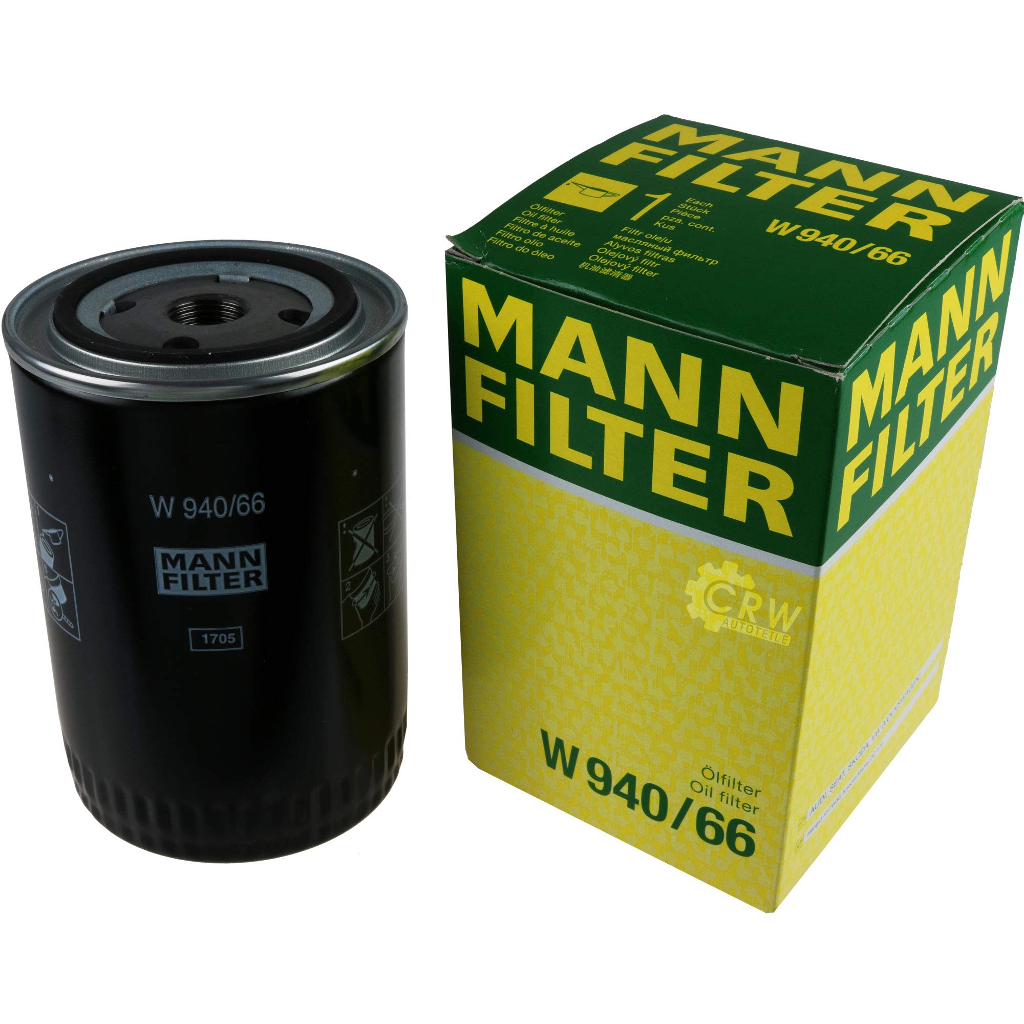 Paquete de inspección Kit de mantenimiento de filtros con filtro de aceite W 940/66, filtro de aire C 27 192/1, filtro de combustible WK 720/3, filtro de habitáculo CU 3037, tornillo de