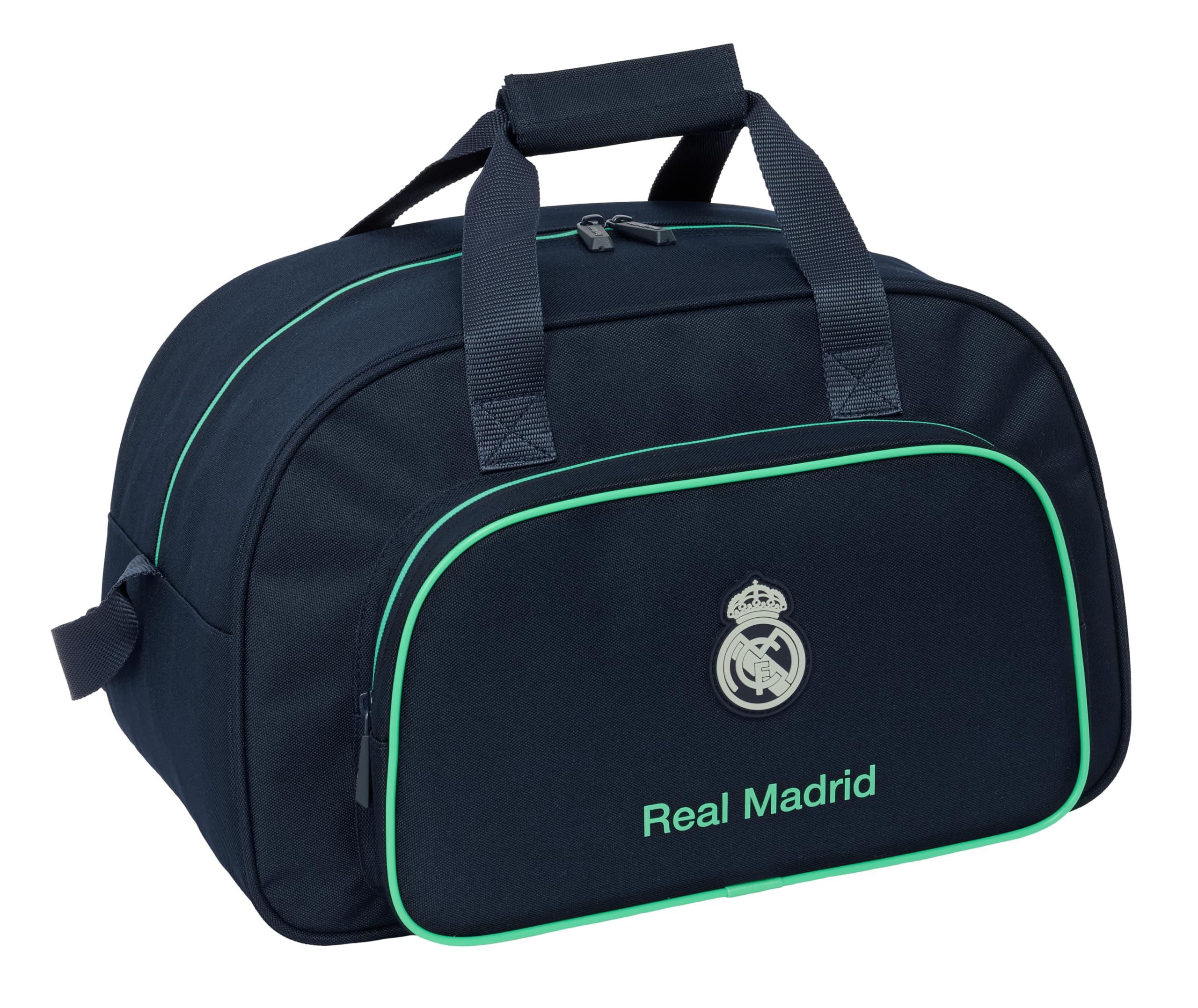 Real Madrid 2ª EQUIPACIÓN 25/26 - Bolsa de Deporte, Mochila, Ideal para Niños de Diferentes Edades, Cómoda y Versátil, Calidad y Resistencia, 40x23x24 cm