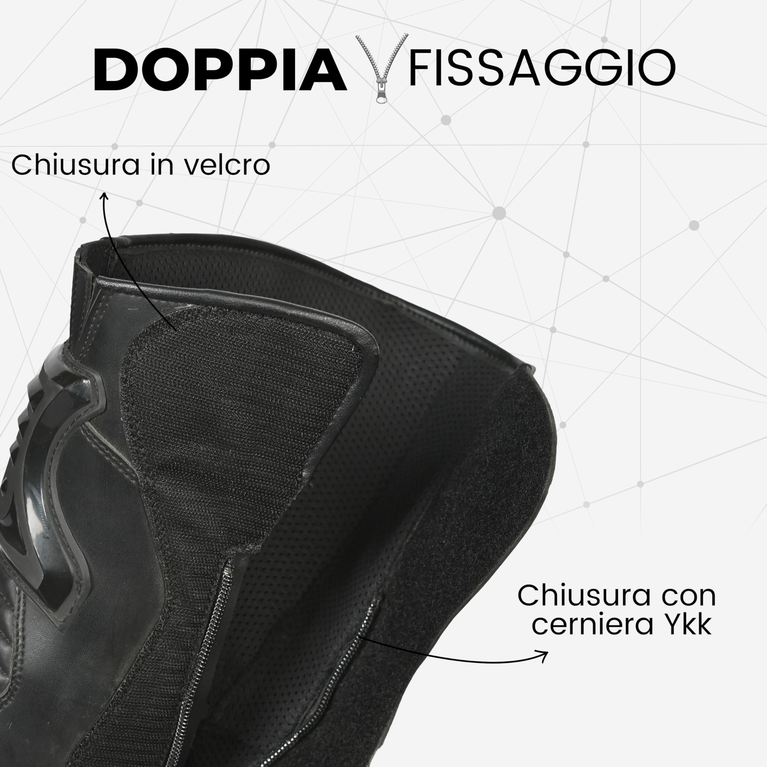 Stivali da moto Storm in vera pelle, impermeabili, con protezione anti-scivolo, da corsa e sportivi, omologati CE