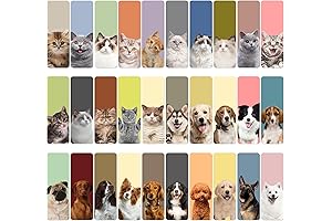 Educational Bookmarks for Classroom, 30 PCS Cute Bookmarks for Students