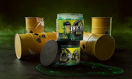 Miniatura 10 de INK-EEZE Green Tattoo Ungüento paquete de 2 unidades, para artistas y cuidado posterior, vegano, libre de crueldad, fabricado en Estados Unidos,