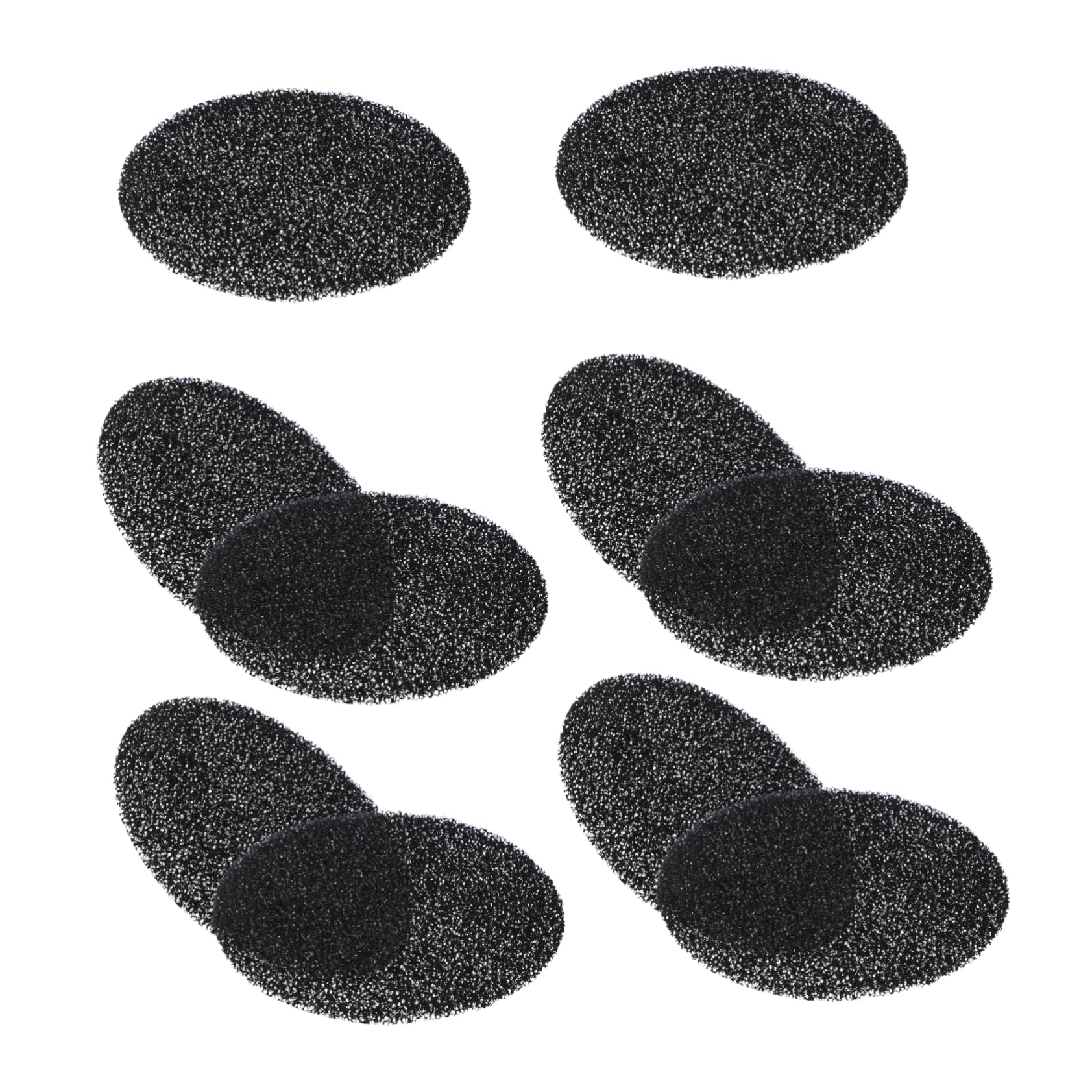 PAMINGONO 10pcs Range Hood Cotton Barbecue Accessories Grilling Accessories Sponge Pad for Desktop Range Hood Kitchen Supply Oil Pad for Stove Sponge Black