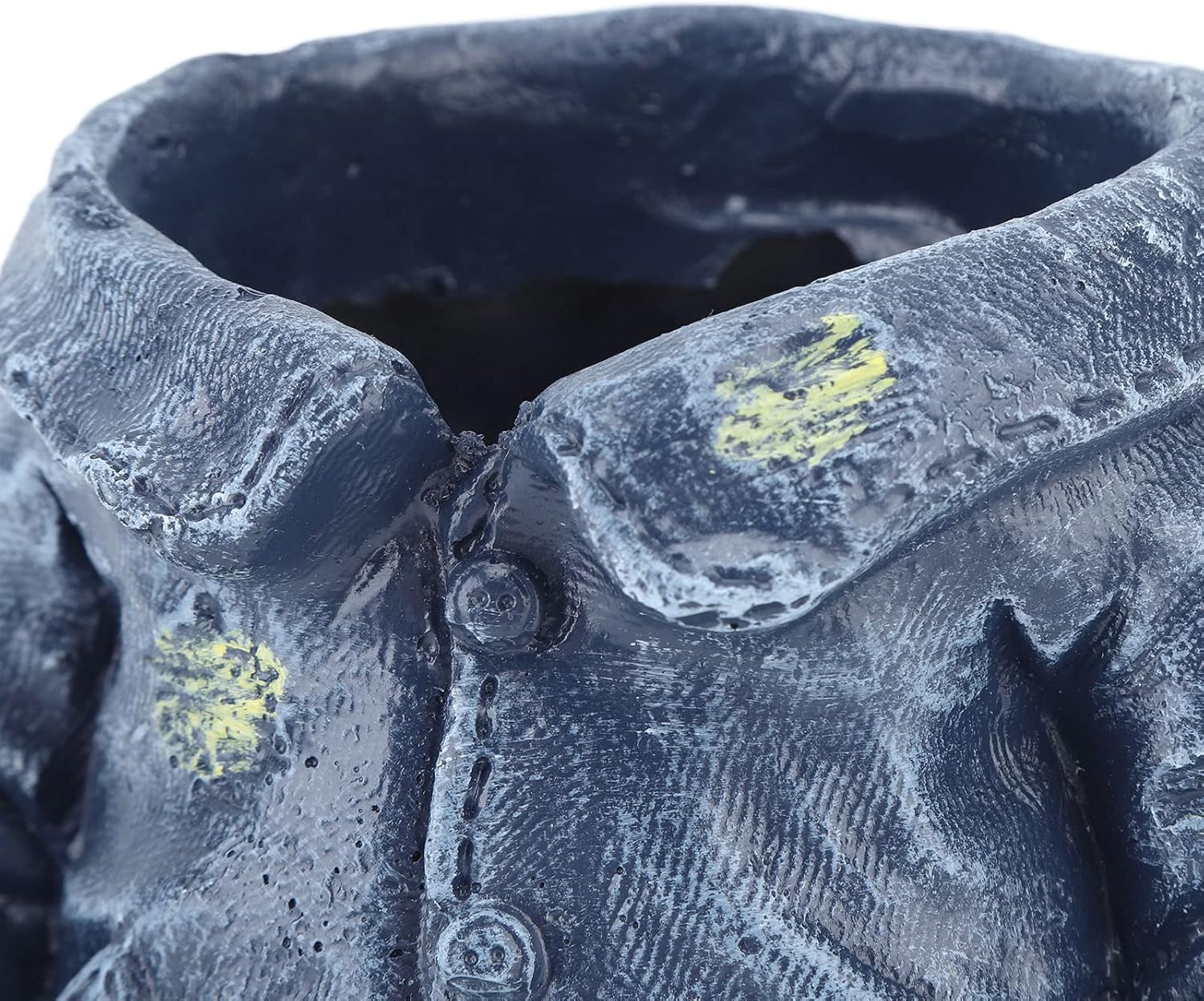 VBESTLIFE Cool Denim Jacket Resin Flower Pot,Garden Flower Pots Ornaments,Outdoor Indoor Decorative Garden Planters