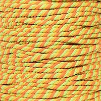 Vista 28 de Cuerda de algodón trenzado súper suave de 3 hebras (negro, 1 pulgada x 10 pies)