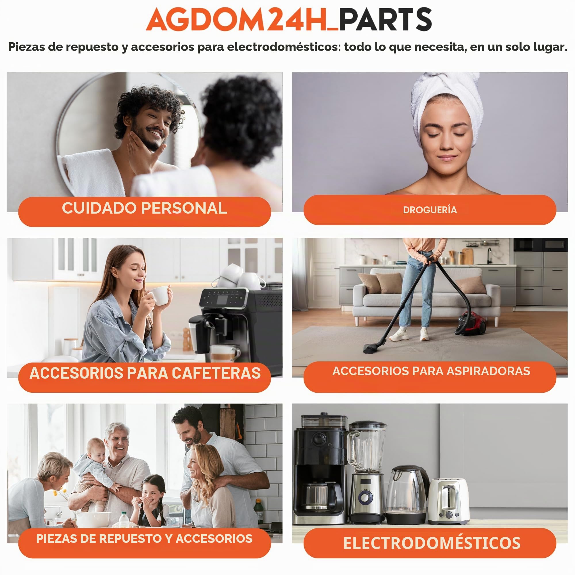 Depósito de agua completo, recipiente de agua con asa – compatible con DeLonghi Dinamica, Magnifica, Intensa de máquina de café automática