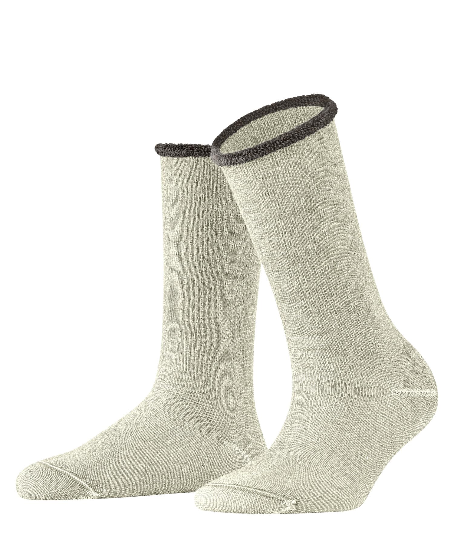 ESPRIT Women's Terry W So Cotton Plain Socks 1 Pair, White Off-White 2040, 2.5-5