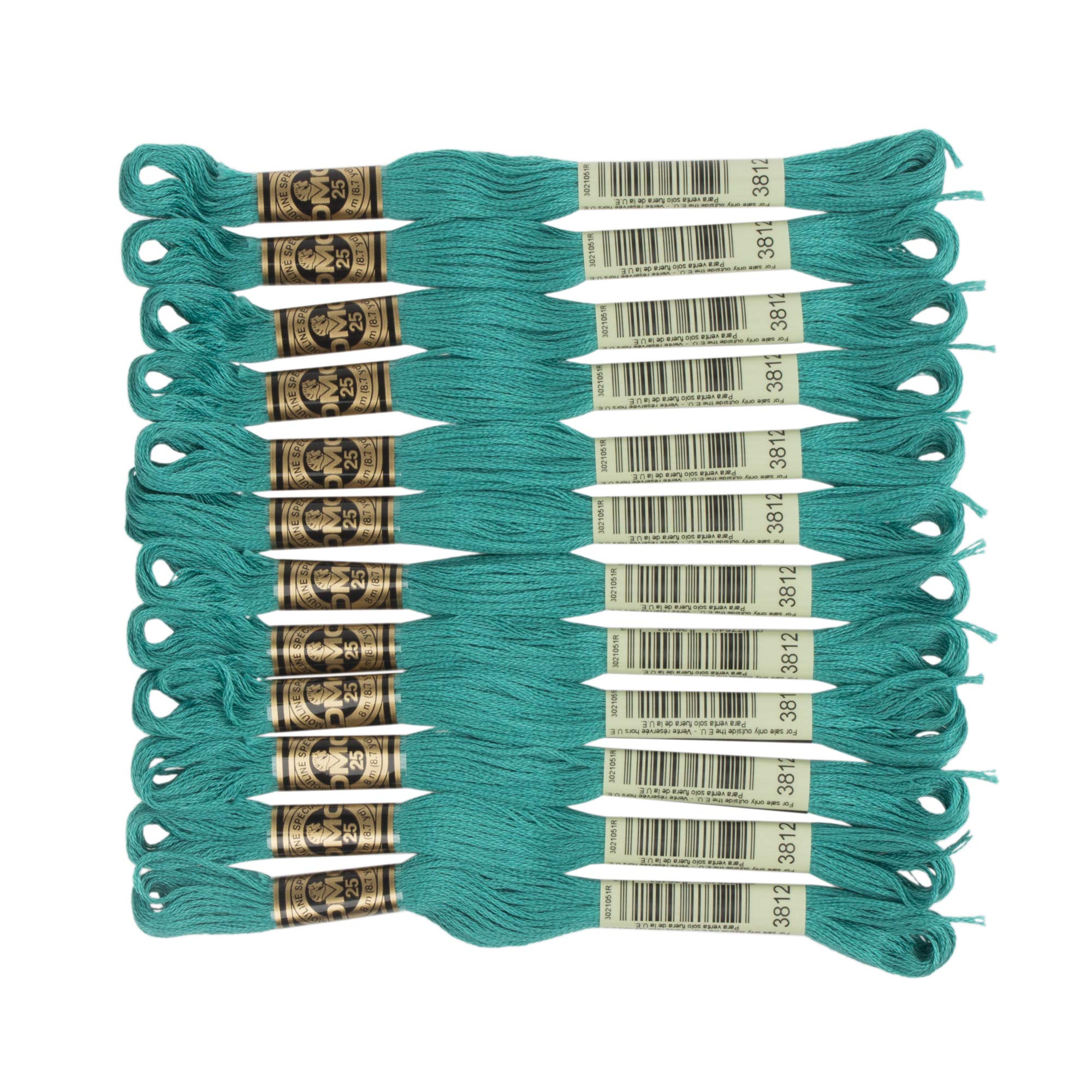 DMC 6-Strand Embroidery Cotton Floss, Very Dark Sea Green