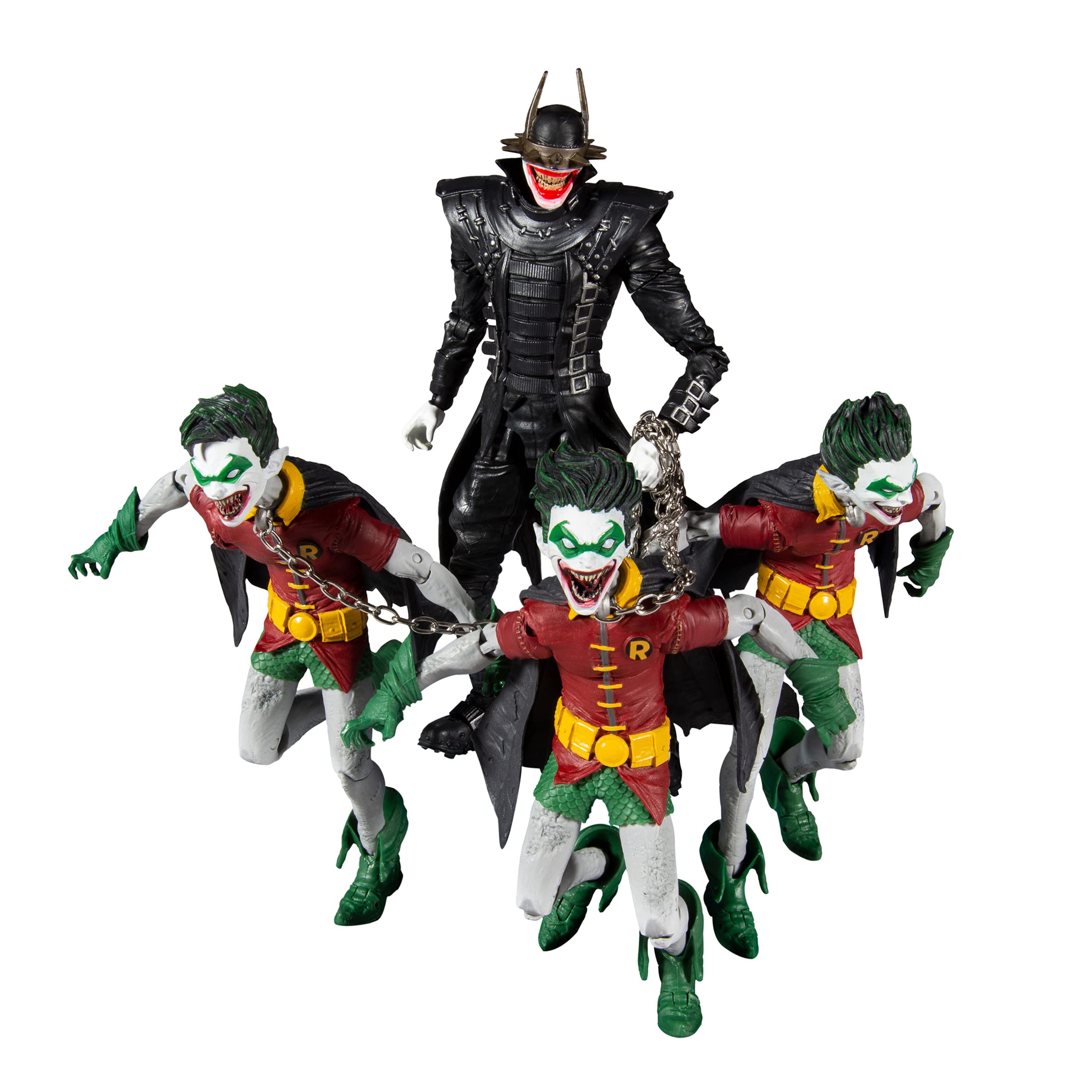 McFarlane DC COLLECTOR MULTIPACK - BATMAN WHO LAUGHS W/ROBINS OF EARTH -22