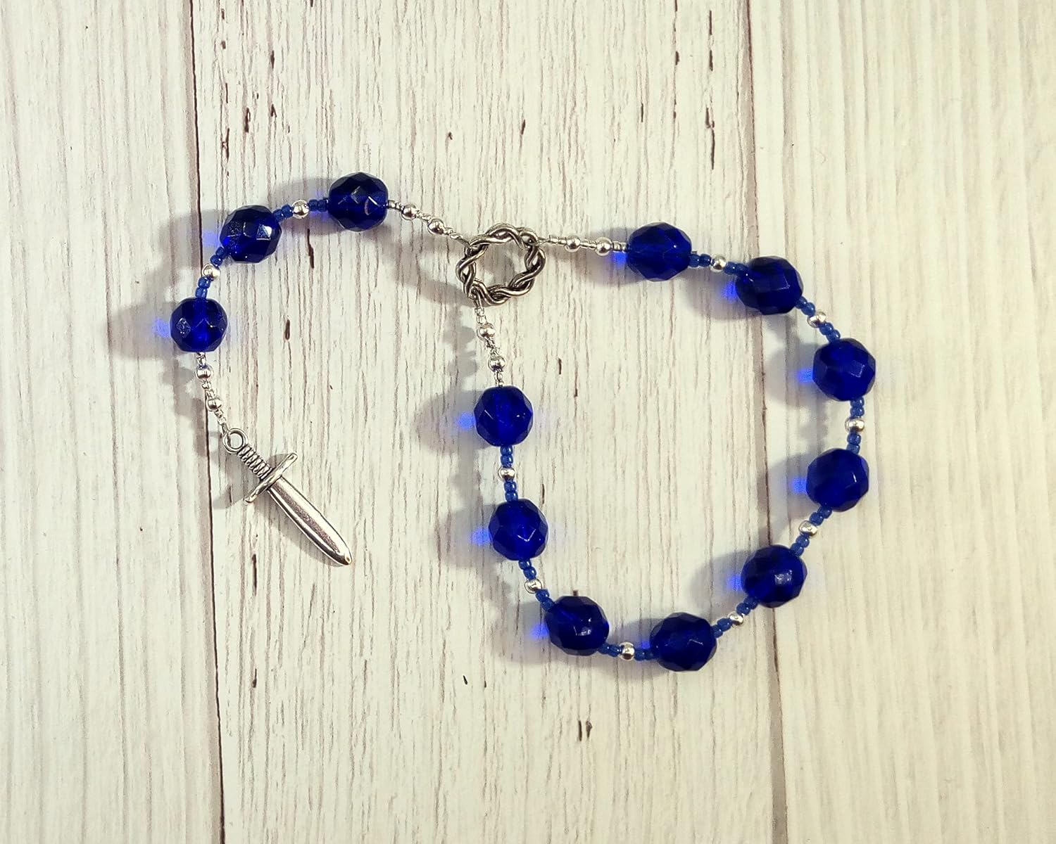 Tyr (Tiwaz) Pocket Prayer Beads: Norse God of Justice, Law and War