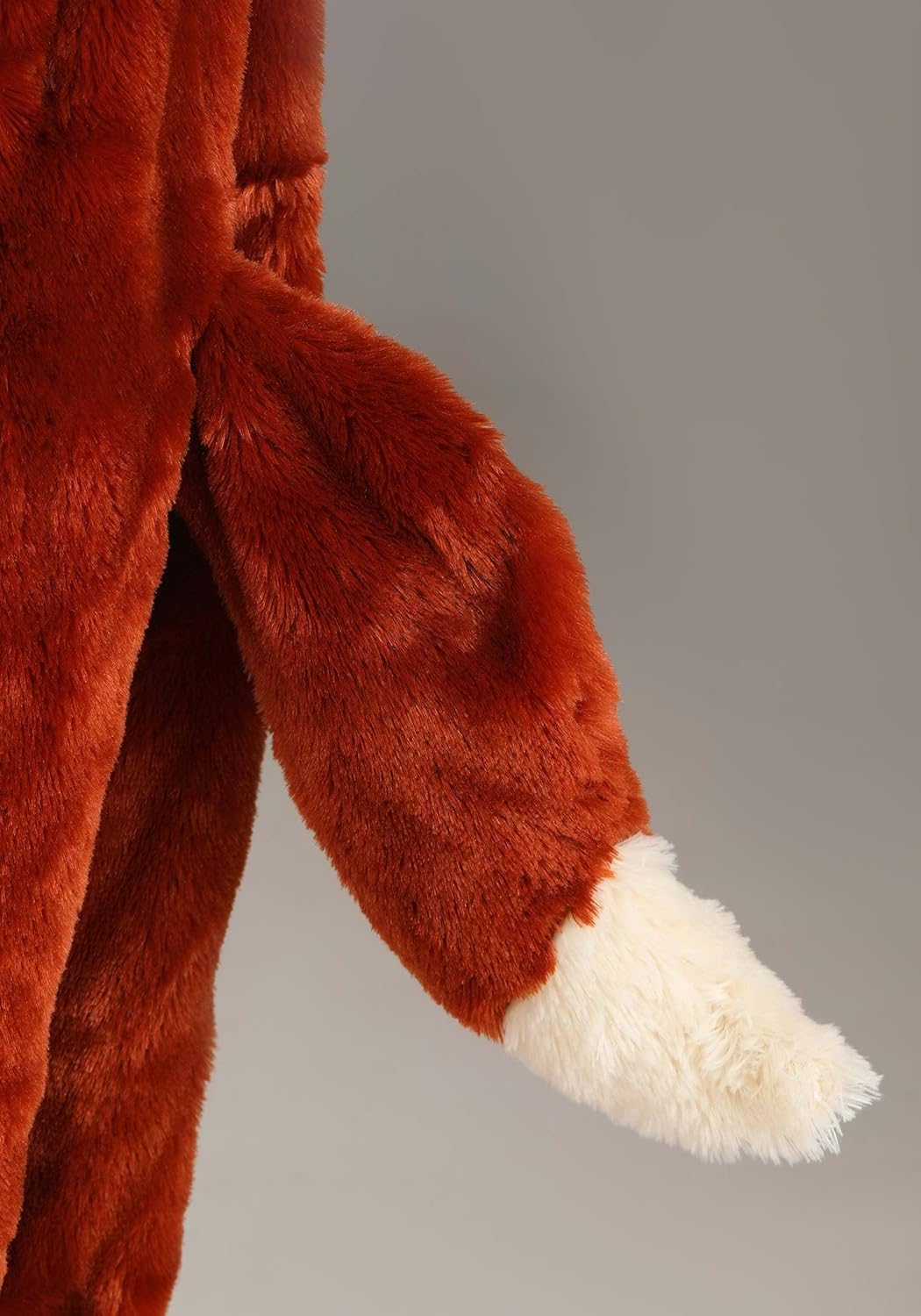 Plush Fox Toddler Costume with Hood, Mitts, Foot Covers, and Fiberfilled Tail - Image 6