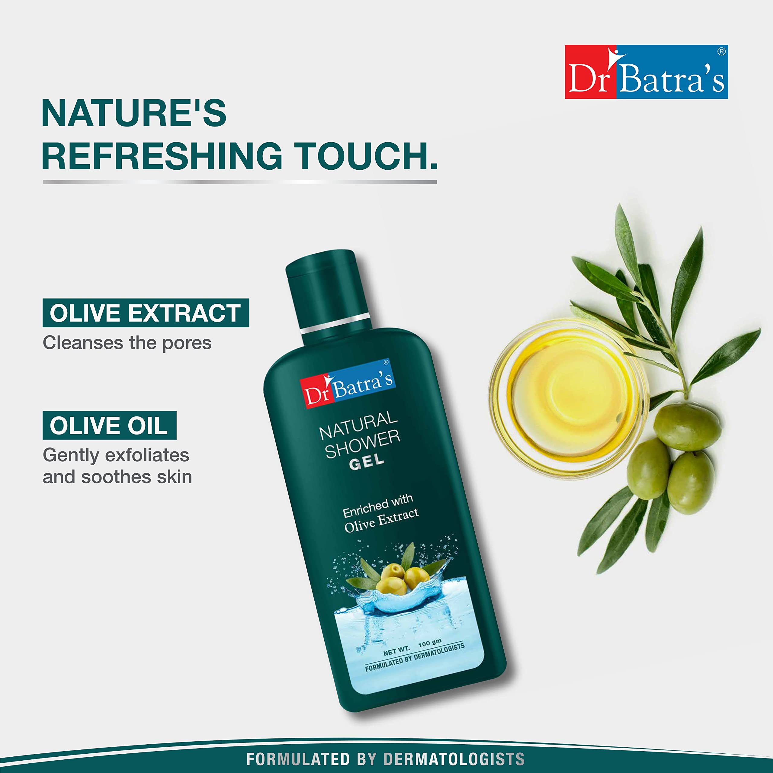 Dr Batra's Natural Shower Gel 200 ml 1
