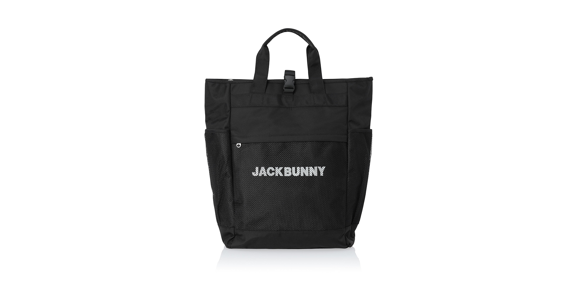 JACK BUNNY ブラック トートバッグ Jack Bunny!!/ジャックバニー 大判トートバッグ【ブラック】新品