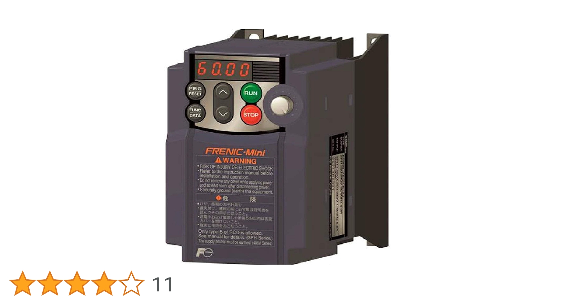 Amazon | 【富士電機】FRN1.5C2S-2J インバーター FRENIC-Mini