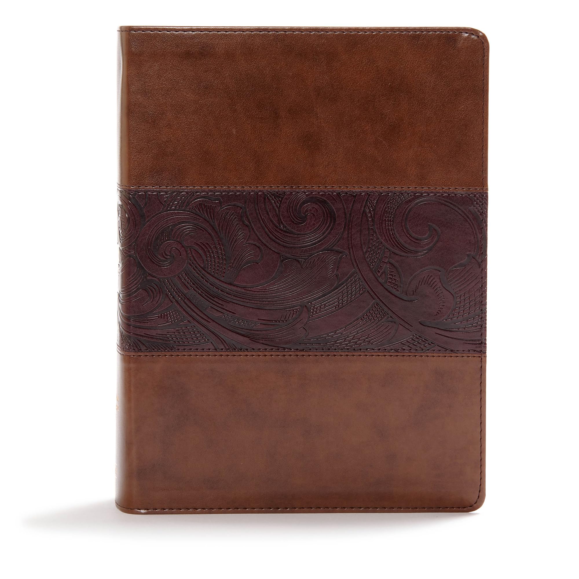 CSB Study Bible, Mahogany LeatherTouch, Red Letter, Study Notes and Commentary, Illustrations, Articles, Word Studies, Outlines, Timelines, Easy-to-Read Bible Serif Type