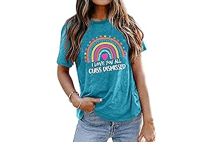 Teacher Shirt for Women Last Day of School T-Shirt