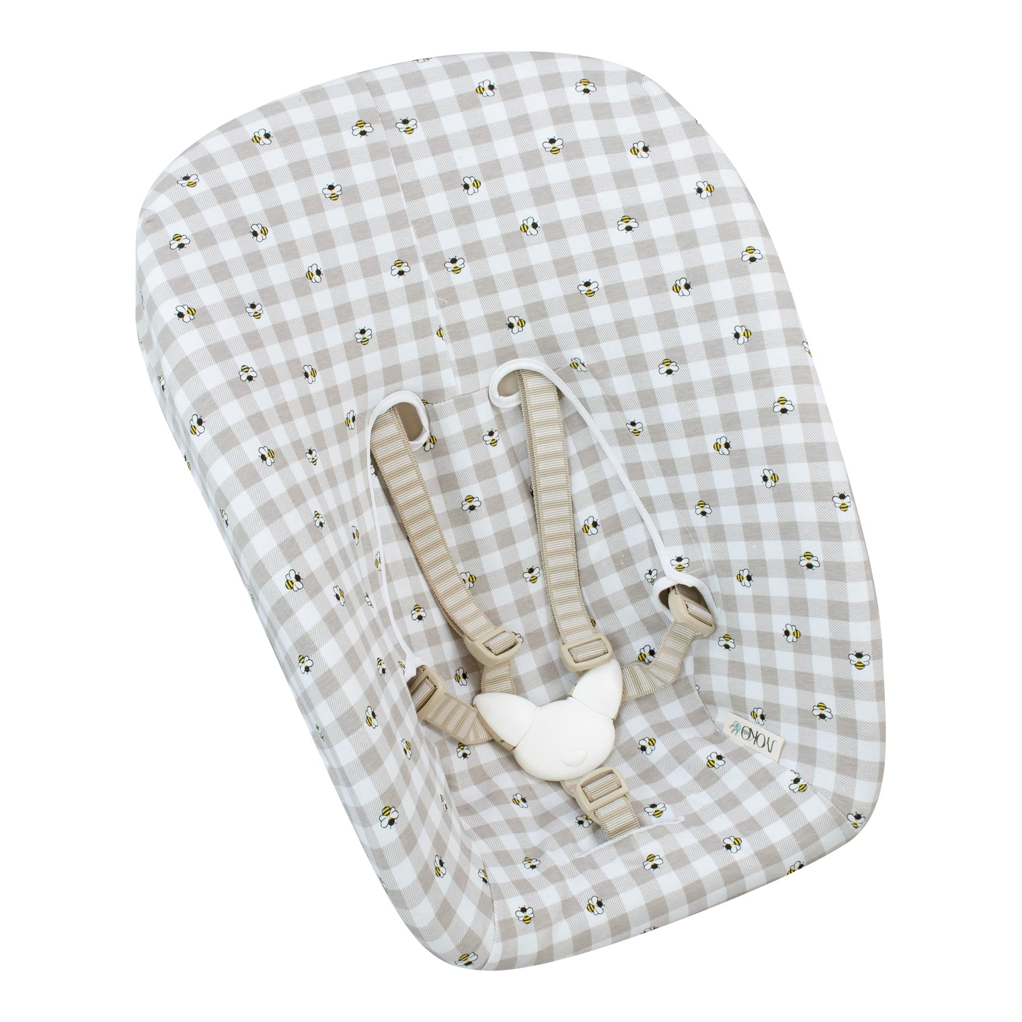 JYOKO KIDS Fodera in Cotone Compatibile con Stokke NewBorn (PICNIC VICHY)