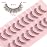 False Eyelashes Natural Look Eye Lashes Short Wispy False Eyelashes 10mm 3D Brown Fake Lashes Pack 10 Pairs Strip Volume by Geeneiya - Brown Mixed Black