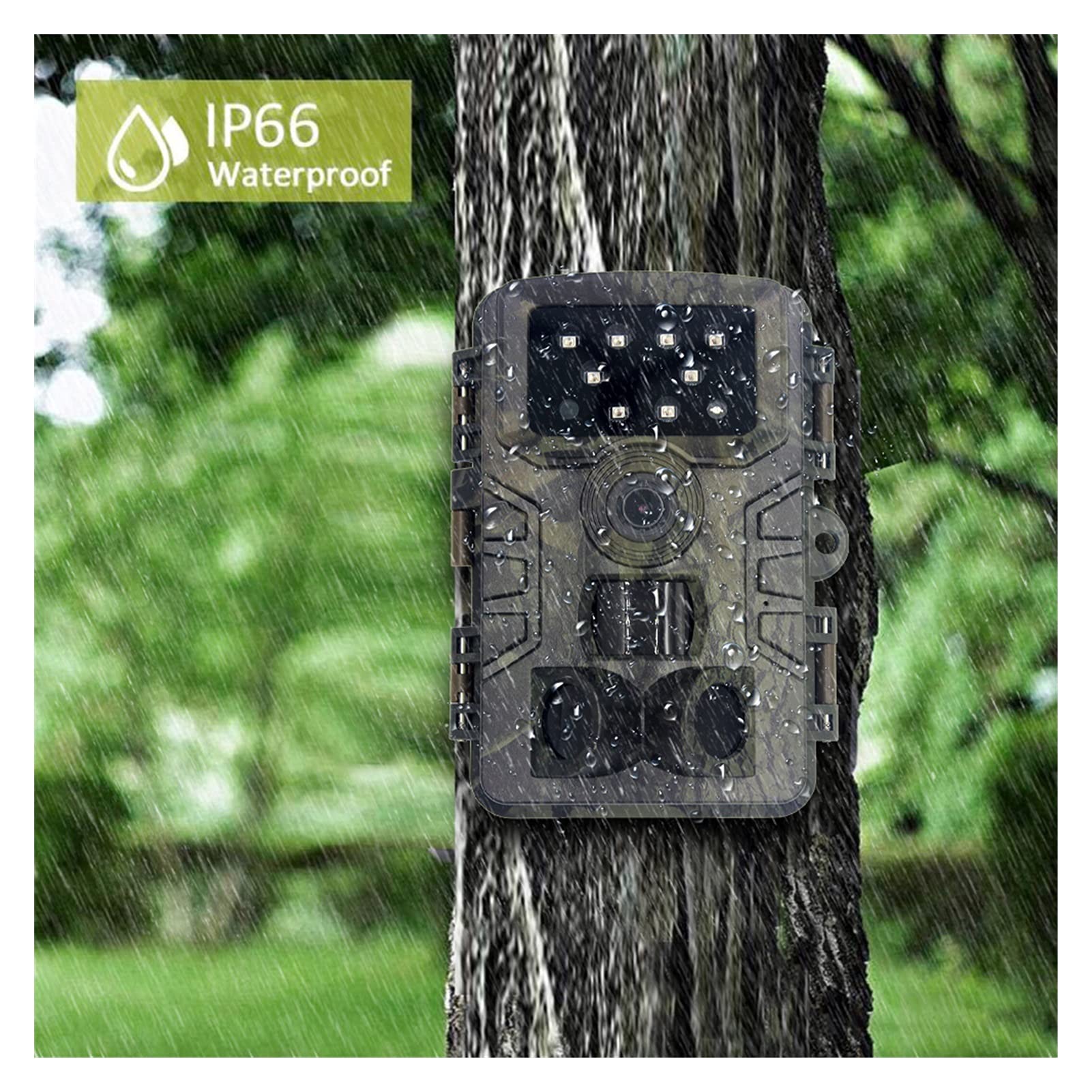 Amazon | 防犯カメラ カメラ20MP 1080P PIRワイルドトレイルカメラ