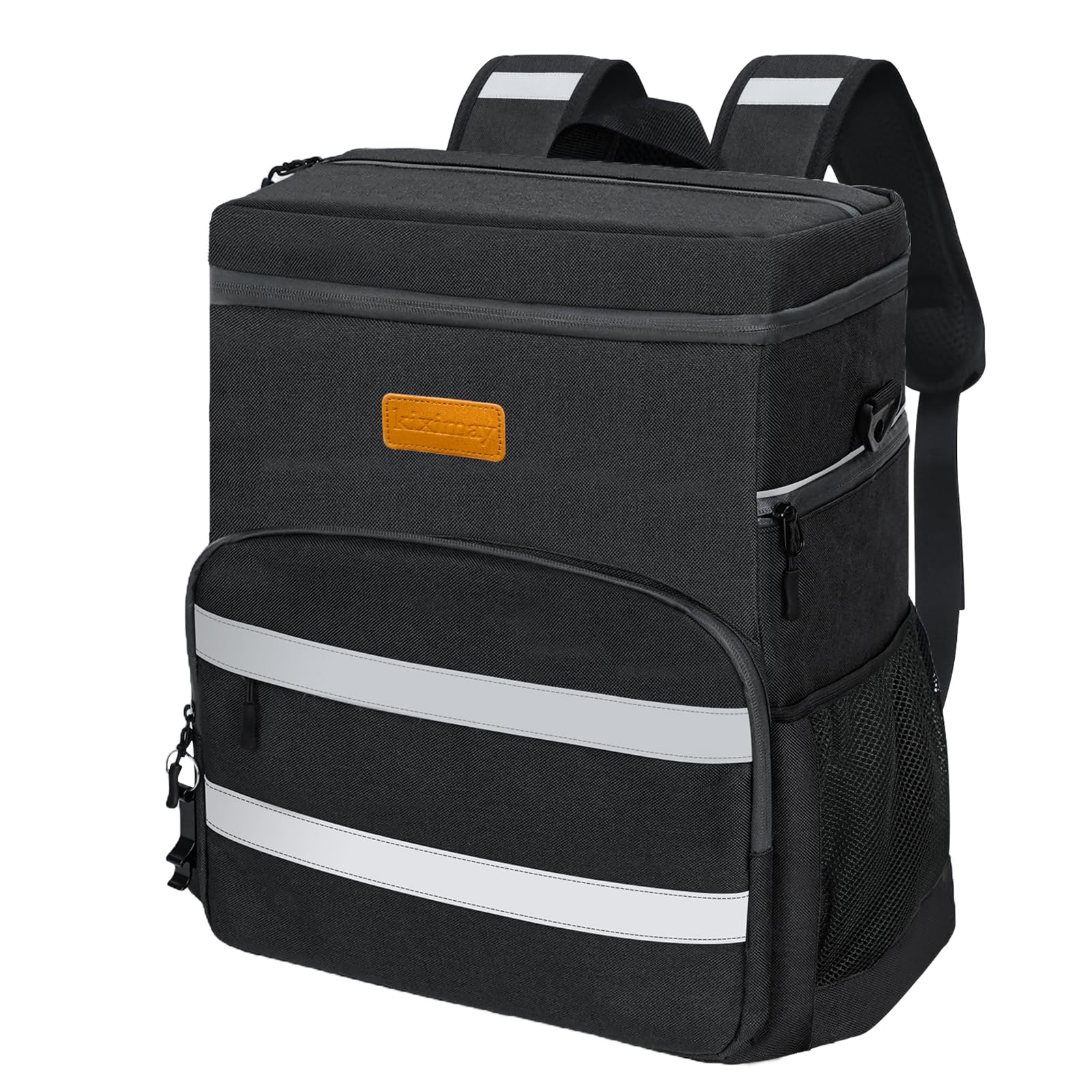 Torba chłodząca, duża, składana, 30 l, torba chłodząca na jedzenie i napoje, torba chłodząca, torba piknikowa, izolowana torba termiczna, torba chłodząca do samochodu, na plażę, piknik