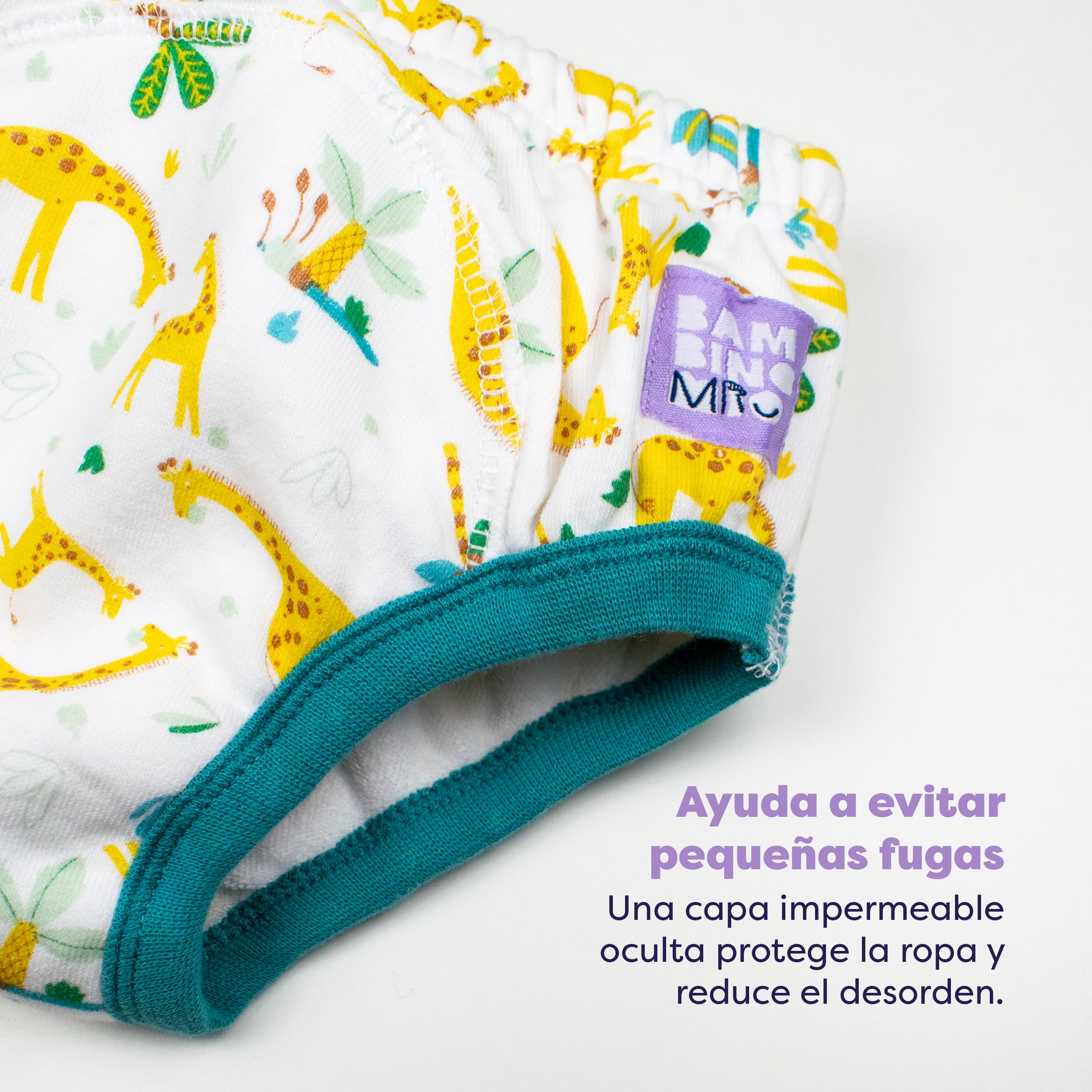 Bambino Mio calzones de entrenamiento reutilizables, 3-4 años (Vuela Alto) - ropa interior para dejar el pañal, pantalones papa niños y niñas, niños pequeños — view 13