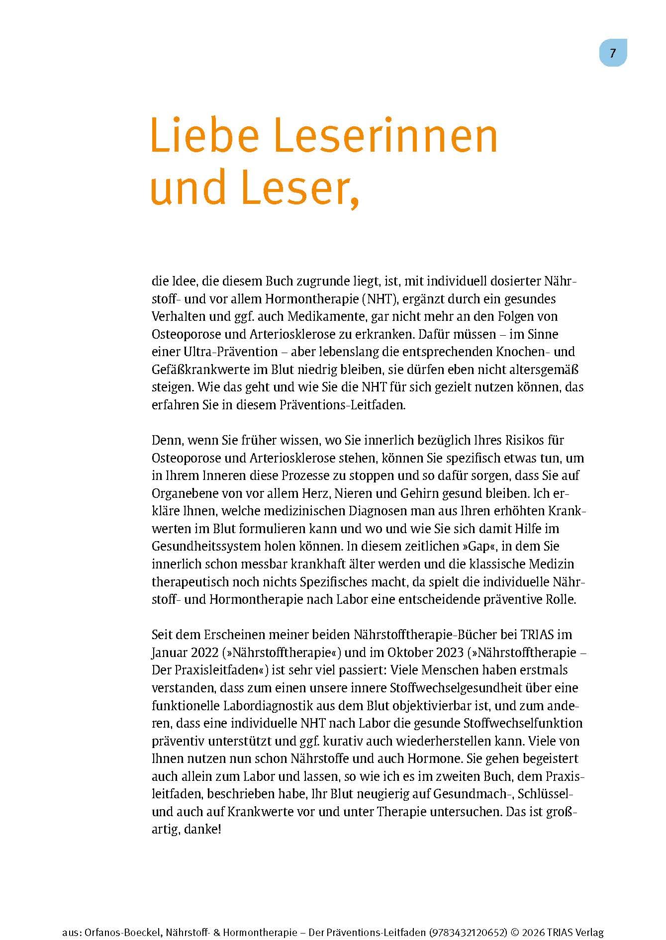 Nährstoff- & Hormontherapie - Der Präventions-Leitfaden: Welche Laborwerte frühzeitig auf Erkrankungen hinweisen und wie Sie diese optimal einstellen. ... & Therapieplan für ein langes gesundes Leben