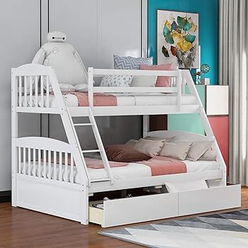 jamie twin bunk bed with storage