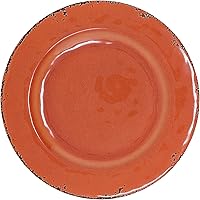 Vista 2 de Giannas Home Juego de vajilla rústica de melamina de 12 piezas servicio para 4 vajilla de 12 piezas coral