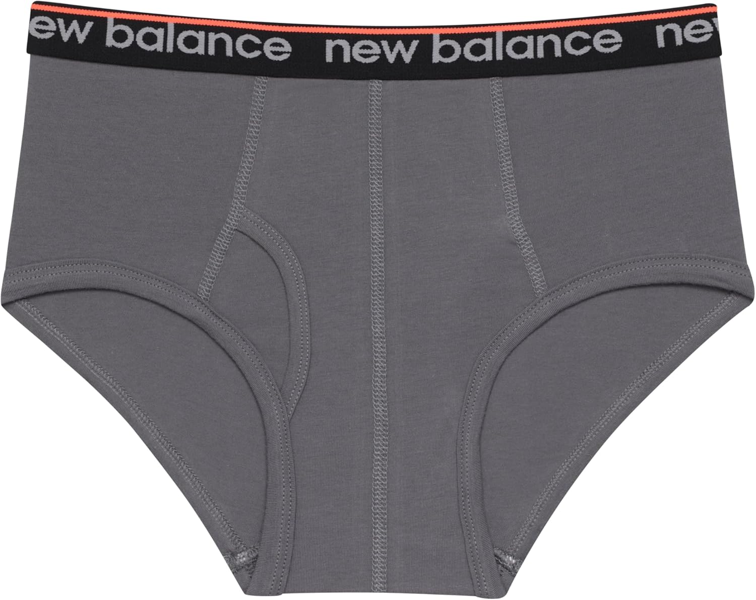 New Balance Boys' Non-brushed Jersey Performance Wicking Cotton Brief Underwear (5 Pack) - Image 4