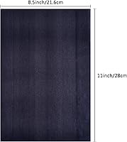 Vista 5 de Outus Paquete de 30 papeles de carbono para trazar, papel de calco de copia de carbono grafito para lienzo, papel de madera