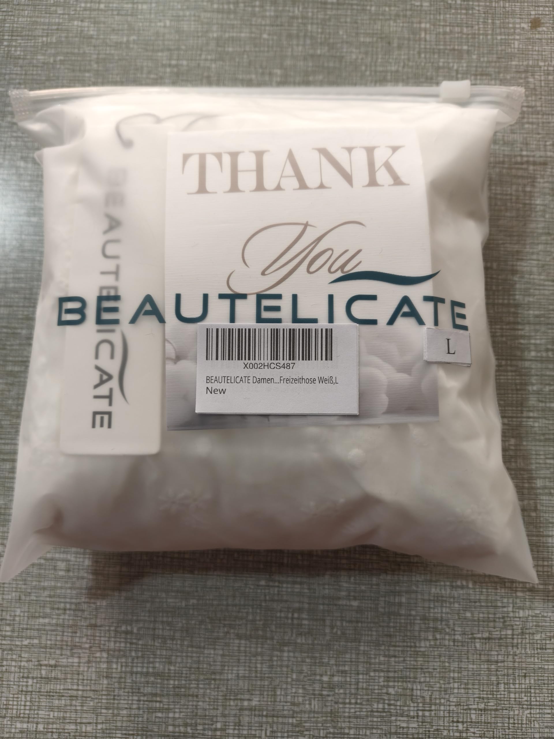 BEAUTELICATE Pantalones de Pijama para Mujer Estilo Vintage Victoriano Pantalones Largos de Algodón con Volantes Cómodos Blanco