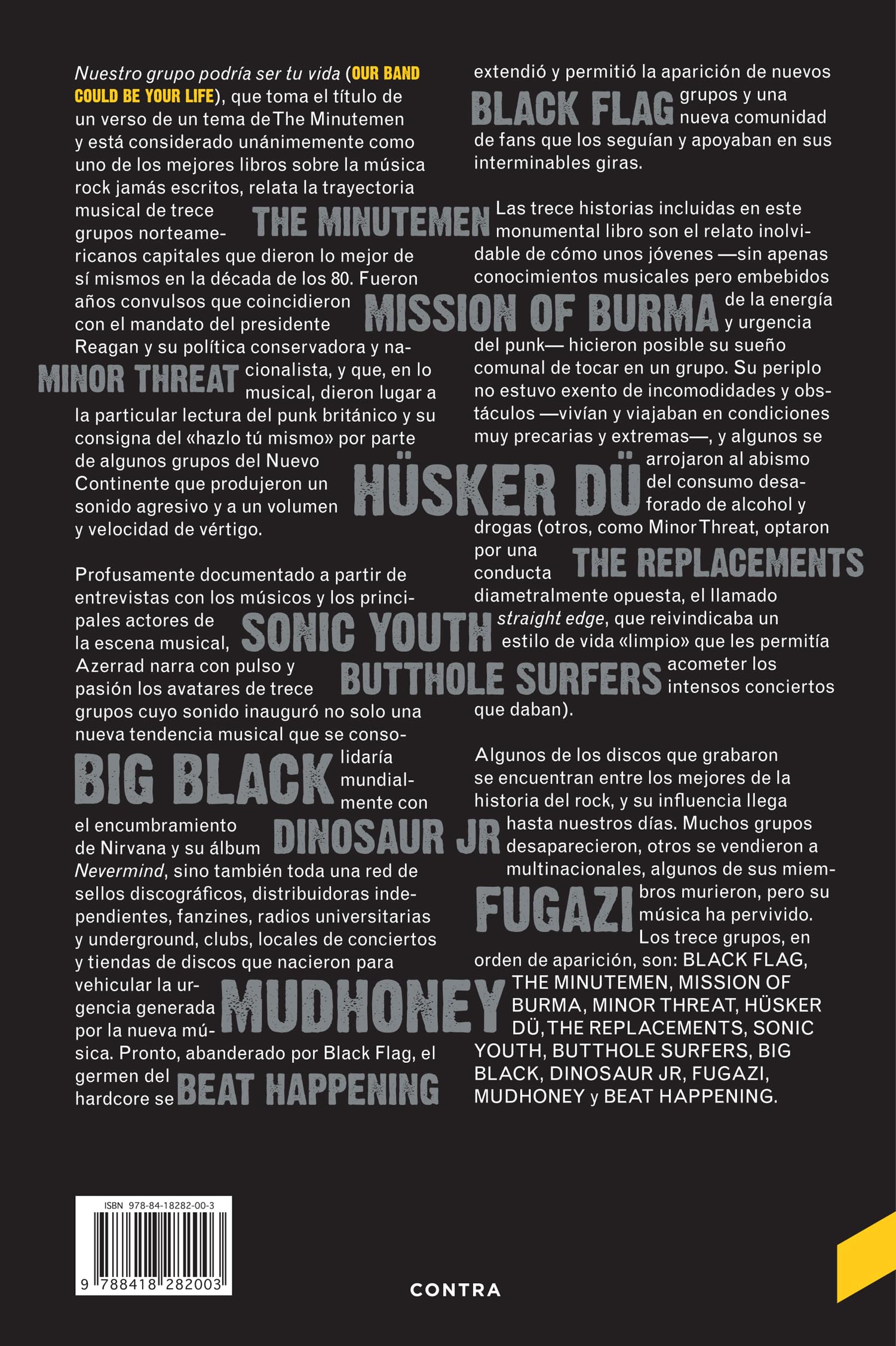 Nuestro grupo podría ser tu vida: Escenas del indie underground norteamericano 1981-1991 (CONTRA)