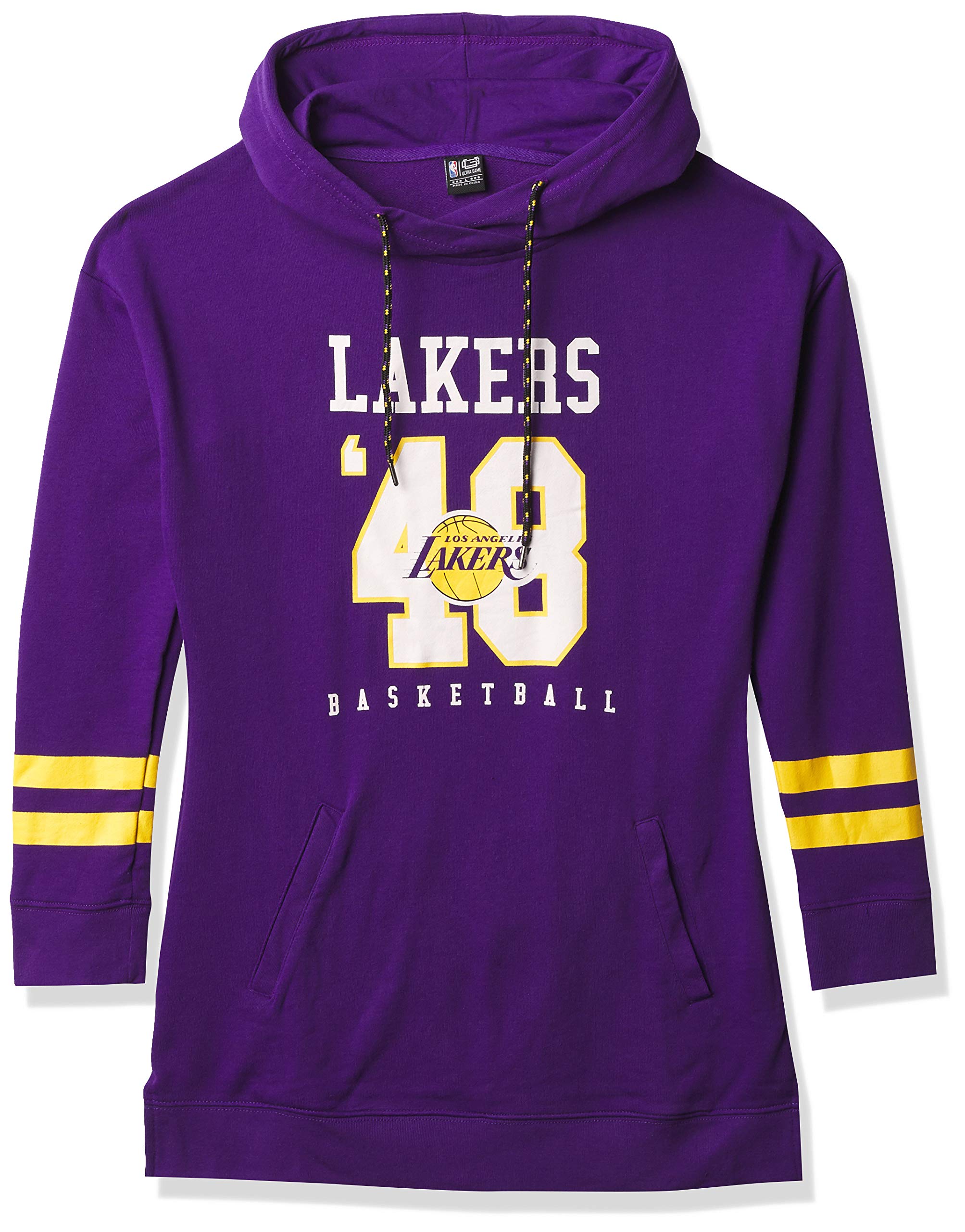 Ultra GameNBA Women's Tunic Hoodie Pullover Terry Sweatshirt