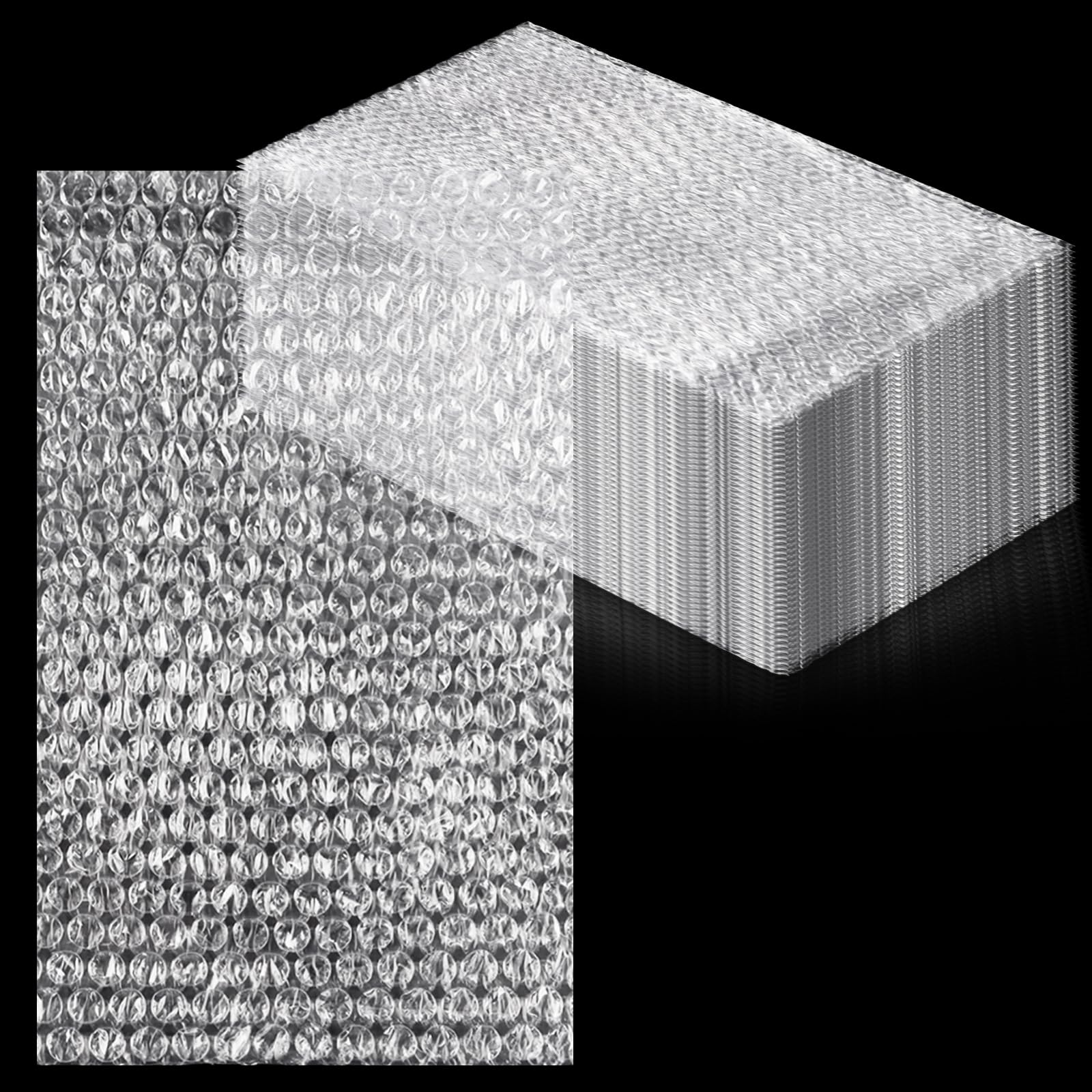 100 sacchetti a bolle d'aria, 15 x 25 cm, trasparenti, per trasloco e spedizione