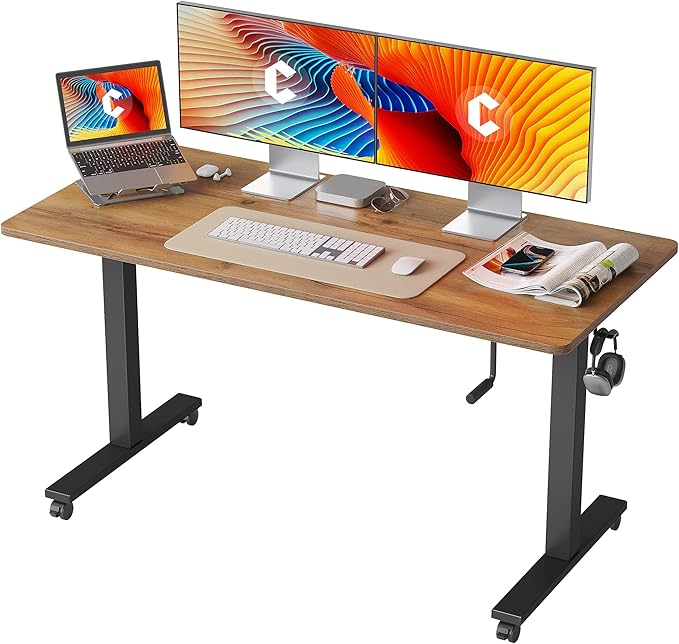 CubiCubi 55 * 24 Standing Desk, Computer Desk with
