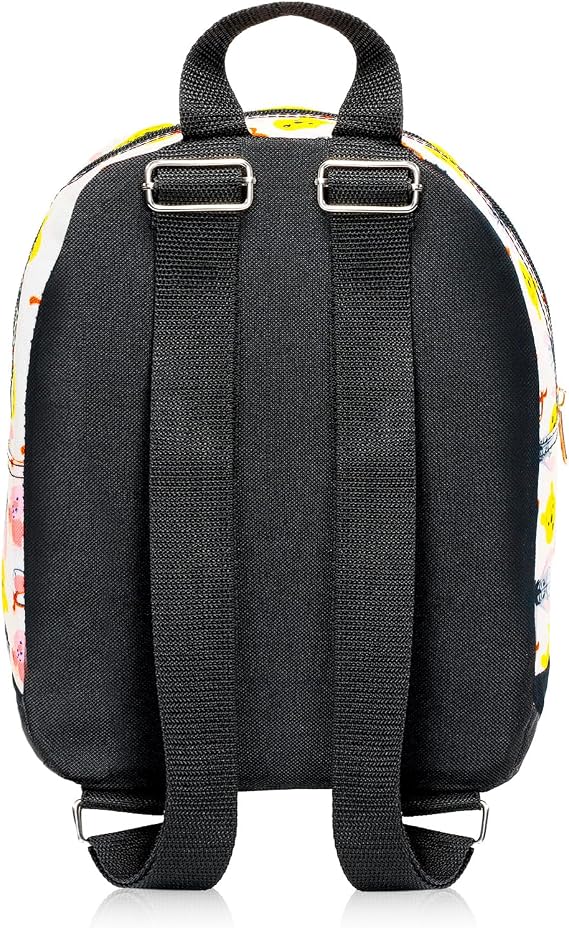 Disney Winnie the Pooh Mini Backpack - 10 Canvas Disney Pooh Backpack with Front Pocket | Women, Teens, Kids