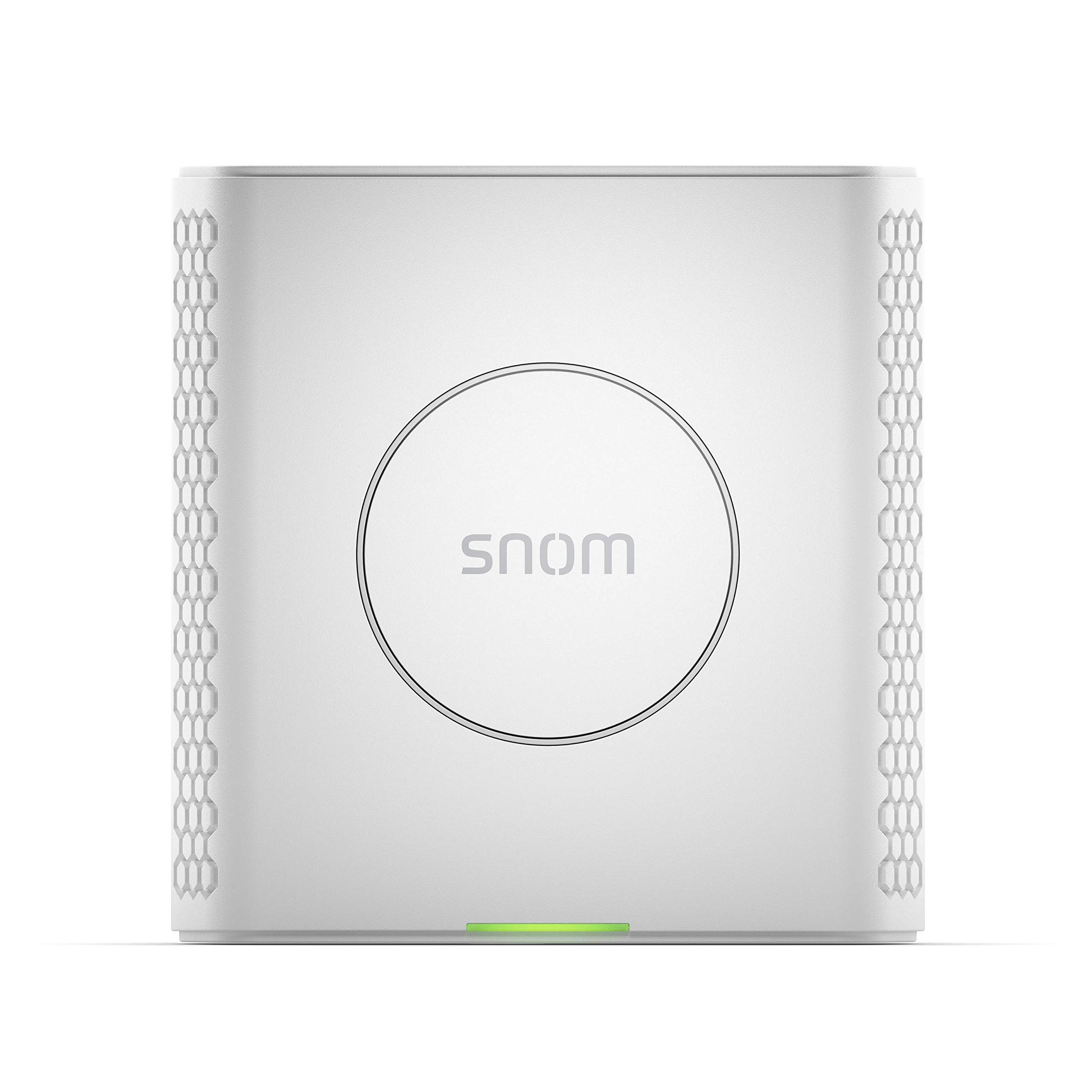 Snom M900 Téléphone IP Téléphone DECT Station de base Multicell (jusqu'à 4 000 stations de base, jusqu'à 16 000 combinés, jusqu'à 8 appels parallèles par base, PoE), blanc, 00004426