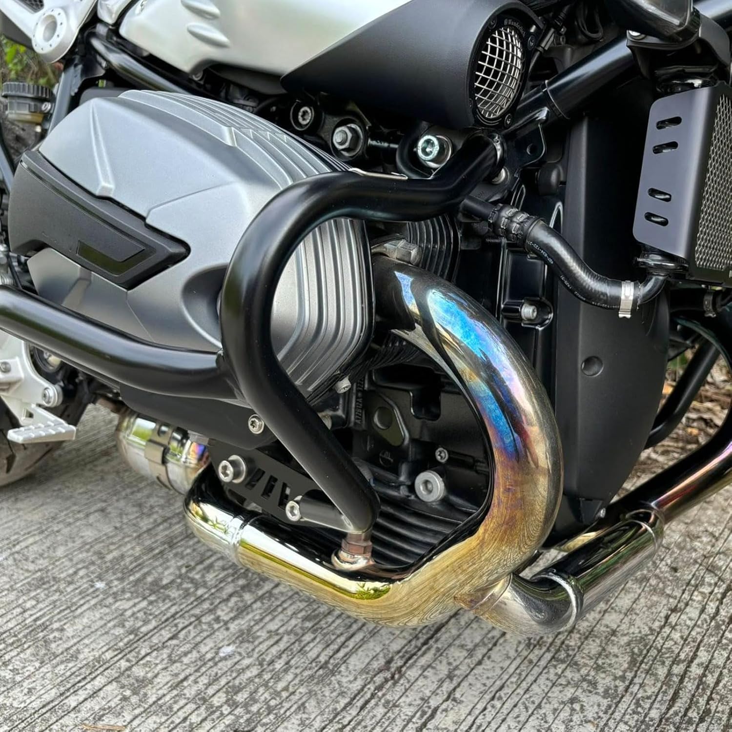 Highway Crash Tank Bars Bumper Compatible for RNineT Scrambler R9T Racer Pure Urban G S Scrambler 2014-2024 Motorcycle Engine Guard Stunt Cage Protectors