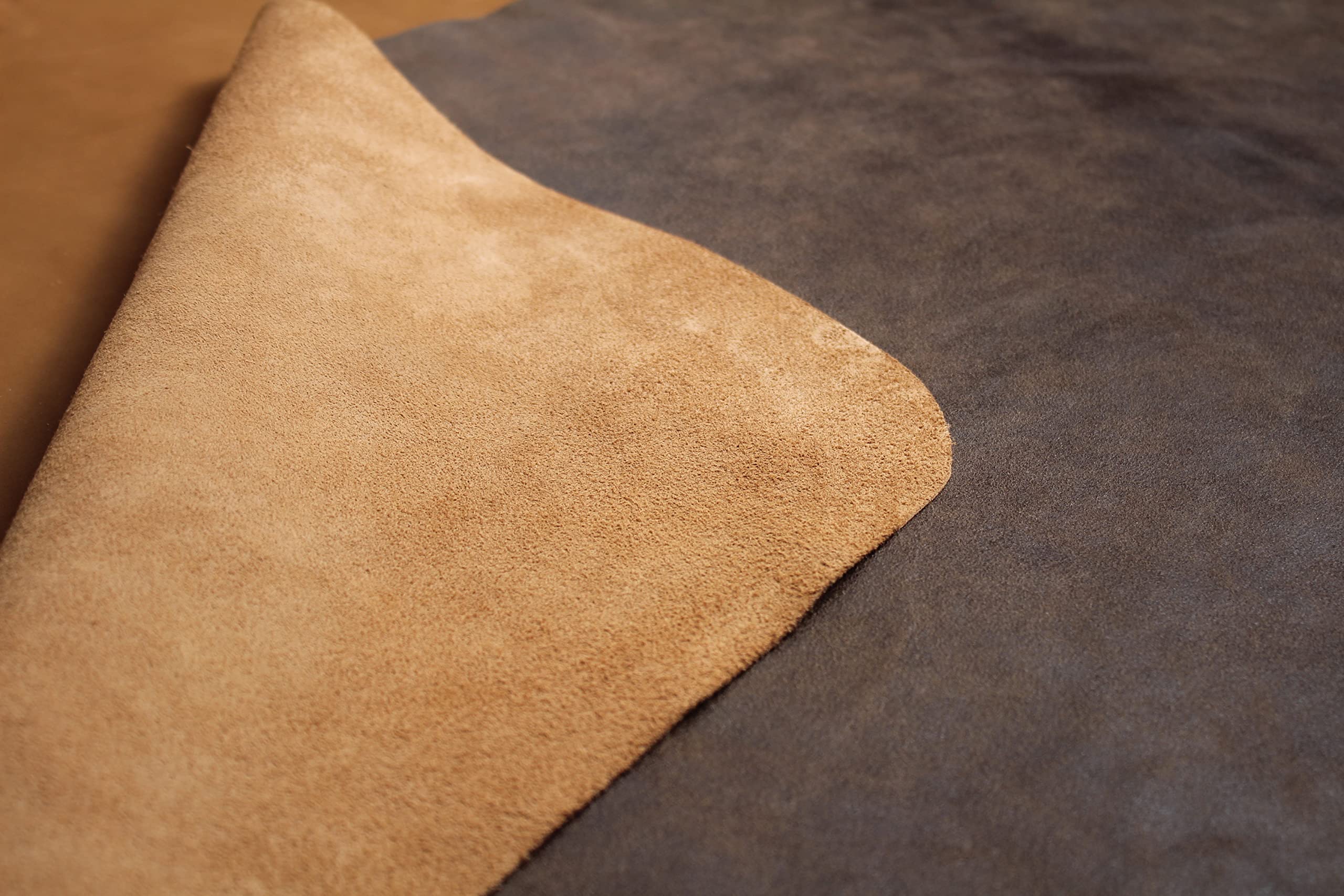 Beau tablier de soudeur solide en cuir véritable, comme travail, de menuiserie, de soudeur – antique vachette marron/cognac