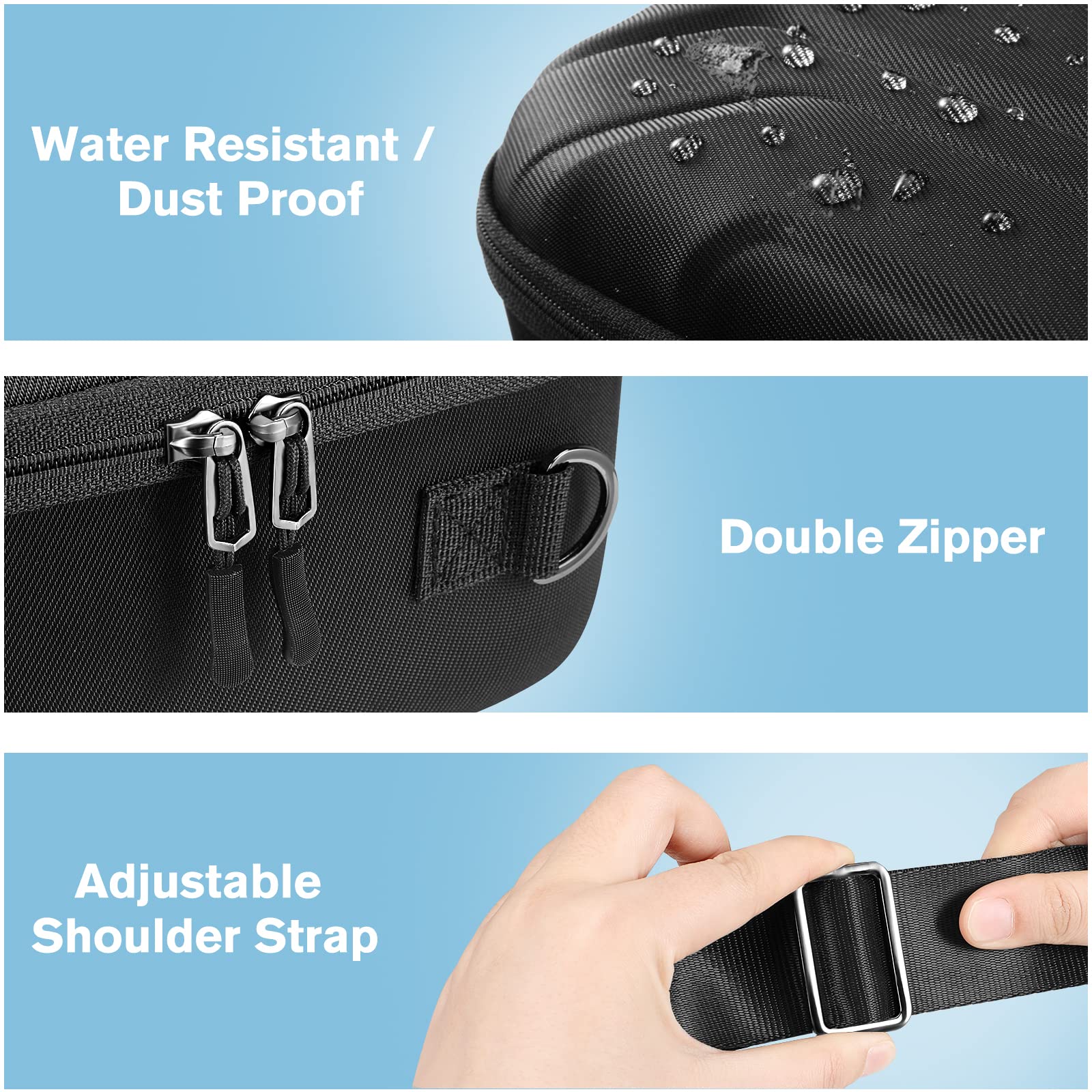 FINTIE Custodia Borsa Compatibile con Nintendo Switch Modello OLED 2021/Switch 2017, Portatile di Custodia da Viaggio Protettiva Carrying Borsa per Switch Console, Pro Controller & Accessori,