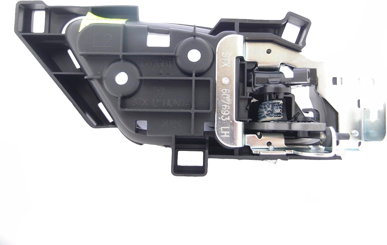 Dorman 81501 Interior Door Handle Compatible with Select Acura Models, Gray Lever; Black Housing